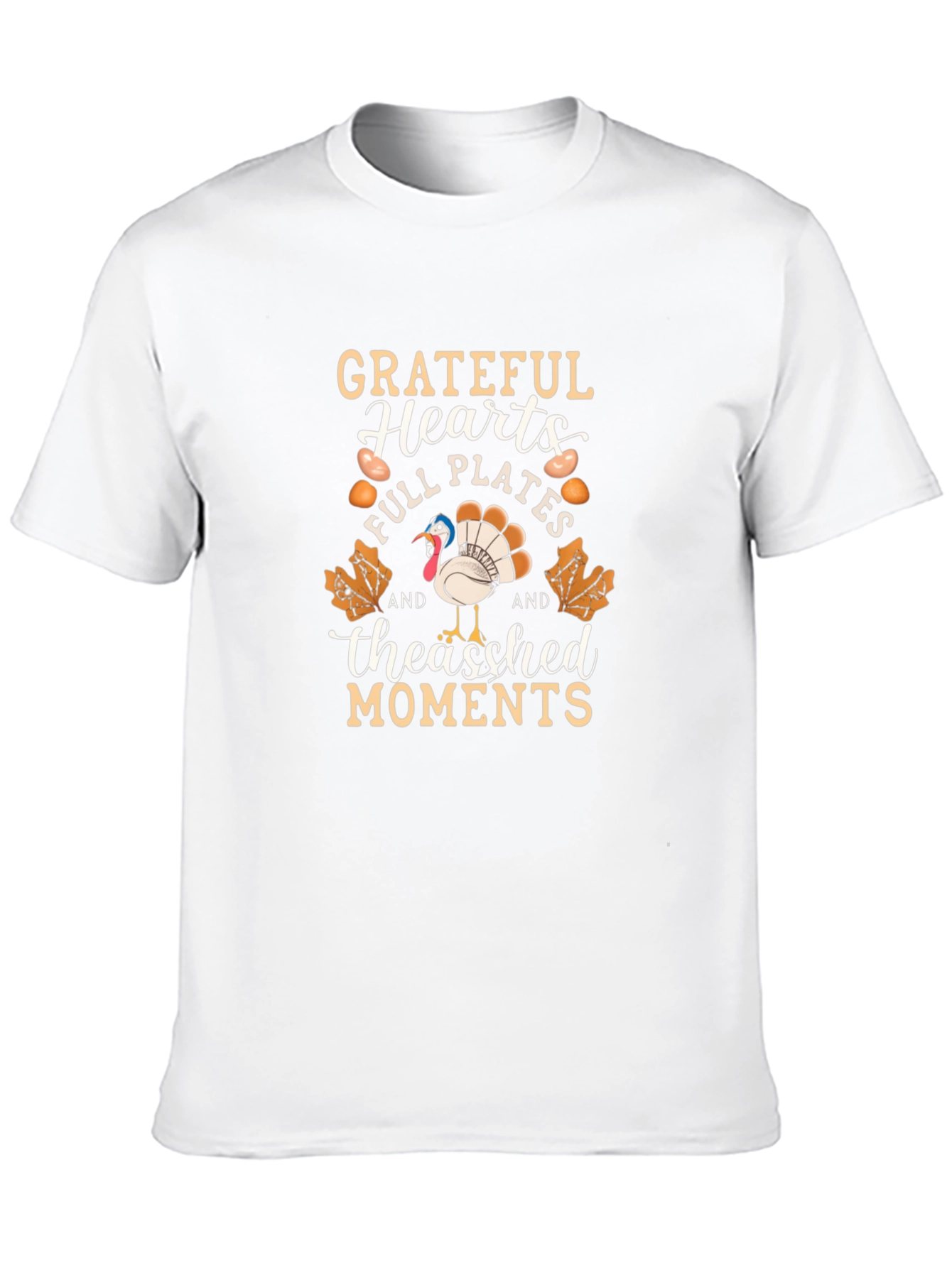 Grateful Hearts Thanksgiving T-Shirt