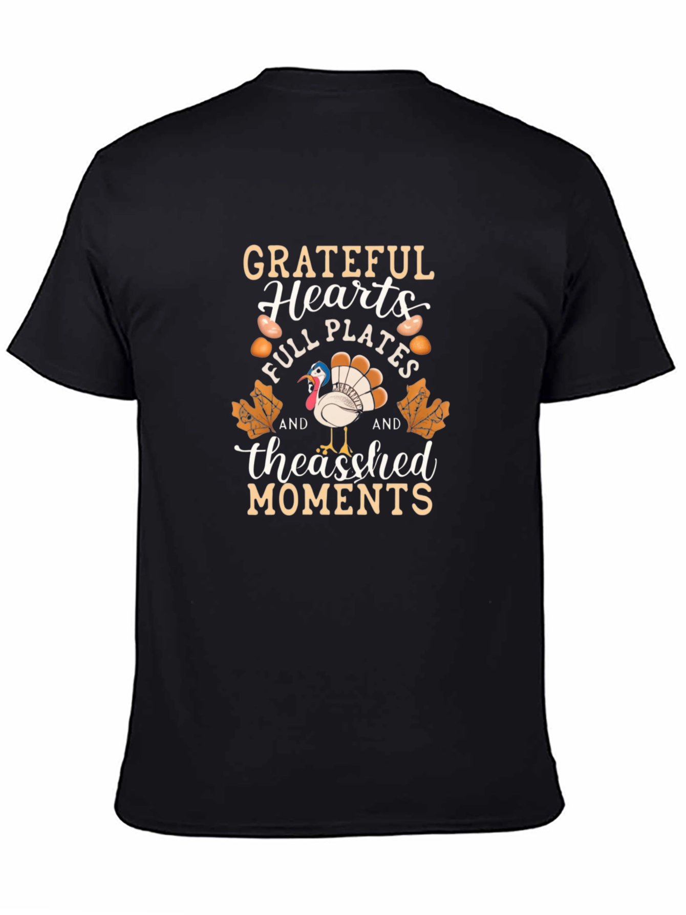 Grateful Hearts Thanksgiving T-Shirt