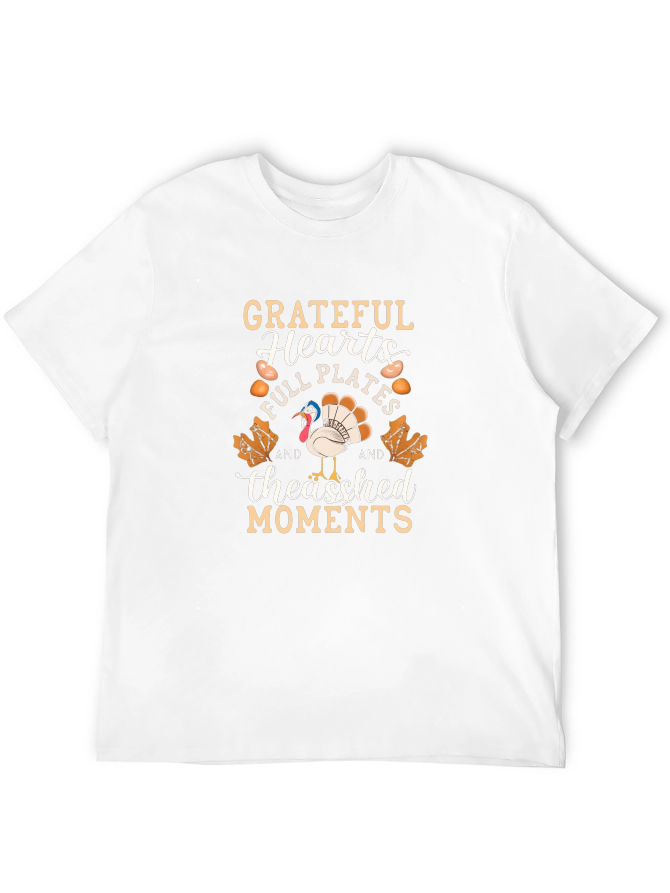 Grateful Hearts Thanksgiving T-Shirt