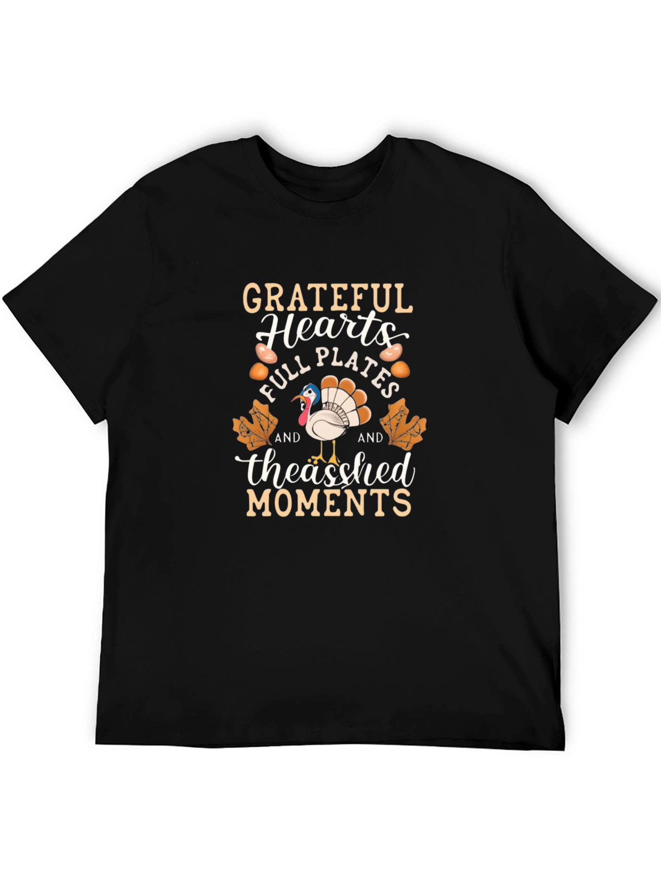 Grateful Hearts Thanksgiving T-Shirt