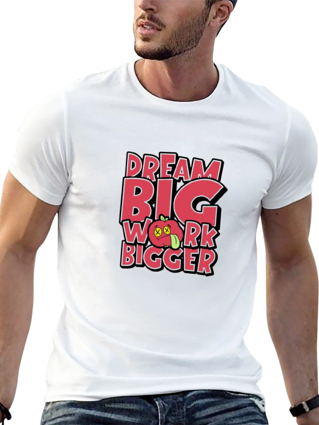 Dream Big Work Bigger Graphic Tee