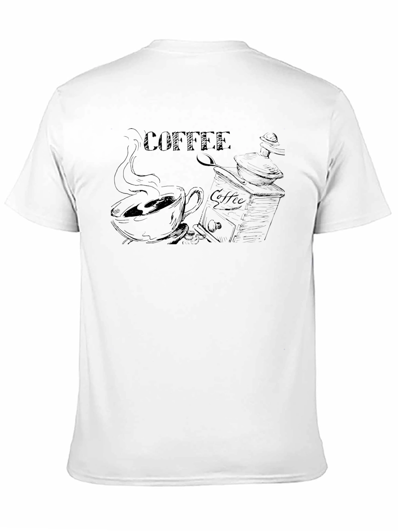 Coffee Lover Graphic Tee - Classic Black T-Shirt