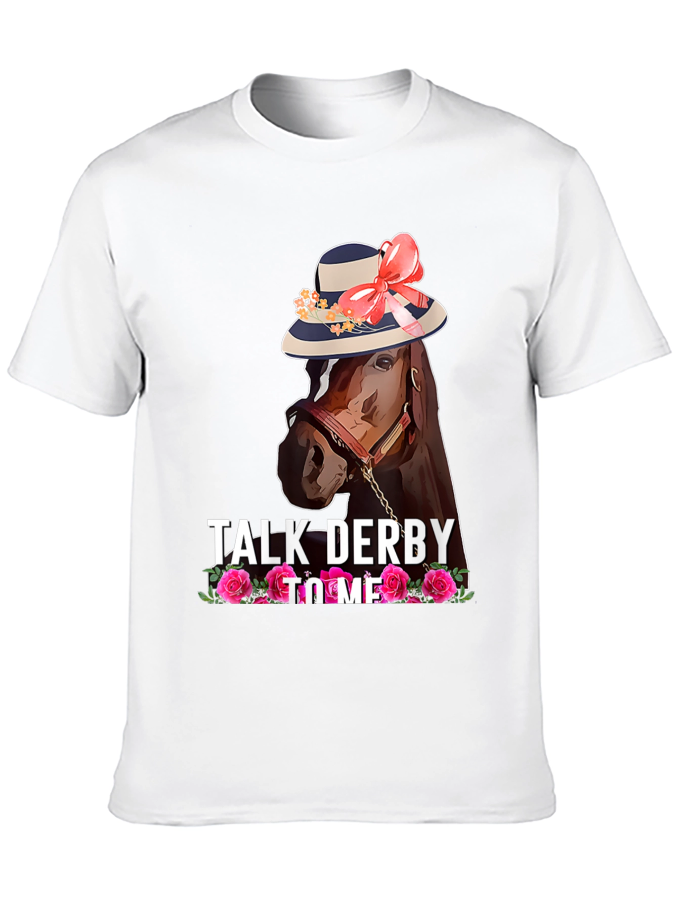 Talk Derby to Me Horse Graphic Tee