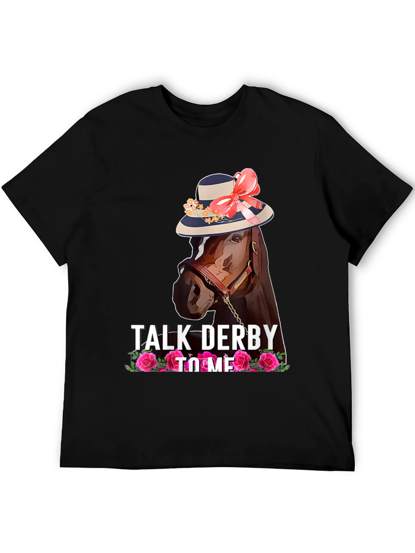 Talk Derby to Me Horse Graphic Tee