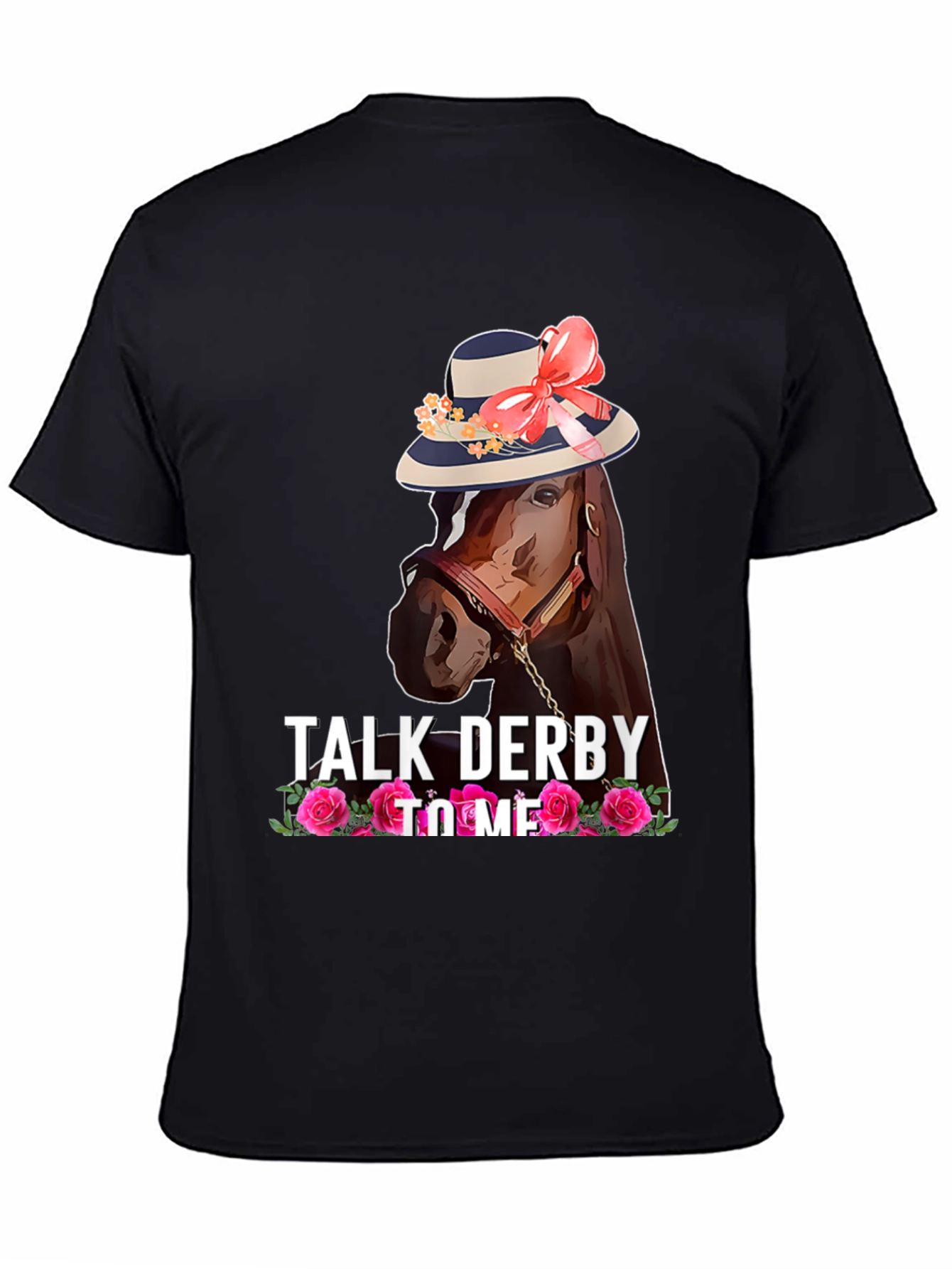 Talk Derby to Me Horse Graphic Tee