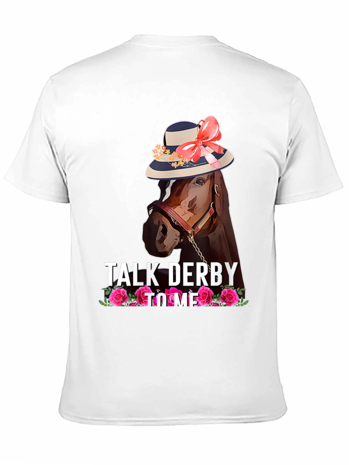 Talk Derby to Me Horse Graphic Tee