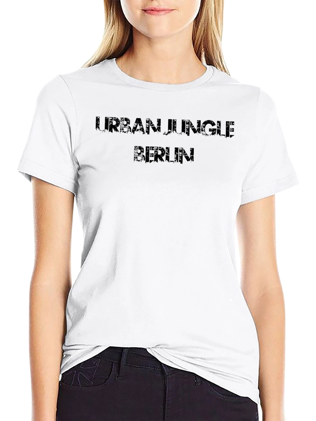 Urban Jungle Berlin Black T-Shirt