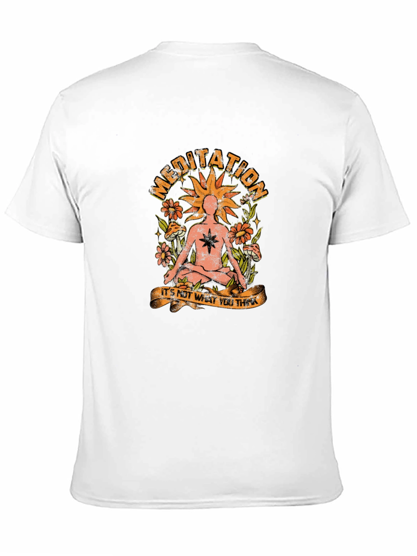Meditation Graphic T-Shirt - Relax and Reflect