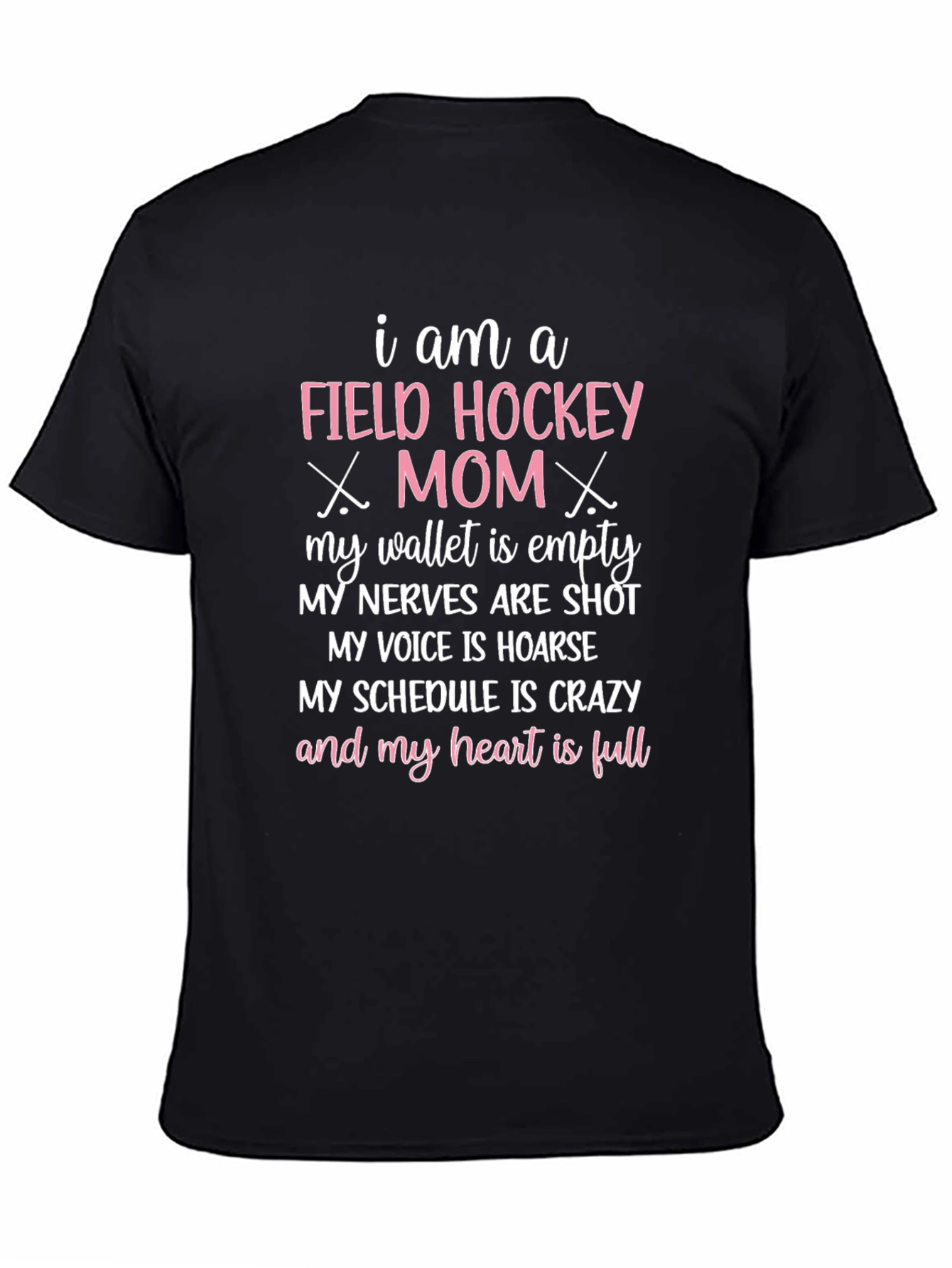 Field Hockey Mom Graphic T-Shirt
