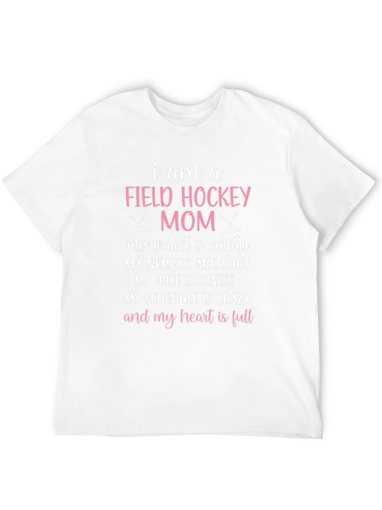Field Hockey Mom Graphic T-Shirt