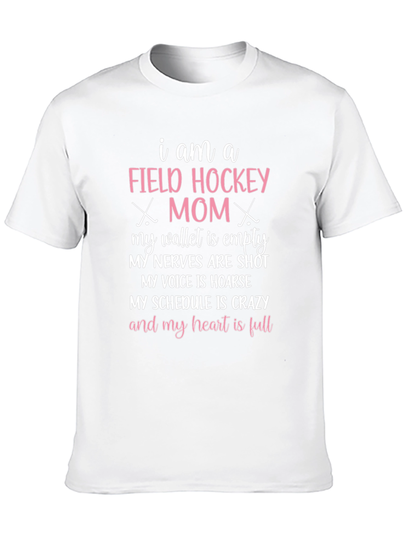 Field Hockey Mom Graphic T-Shirt