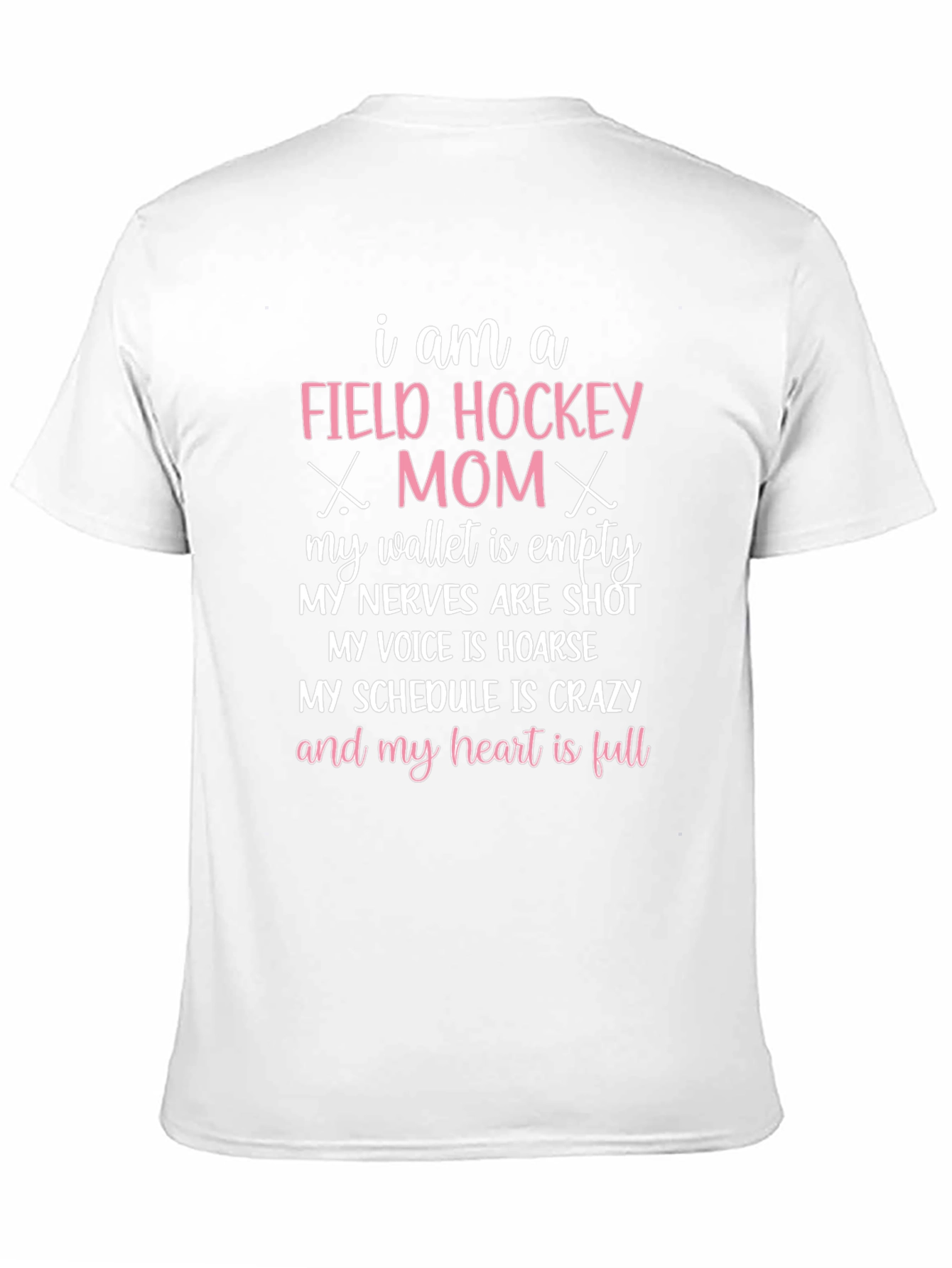 Field Hockey Mom Graphic T-Shirt
