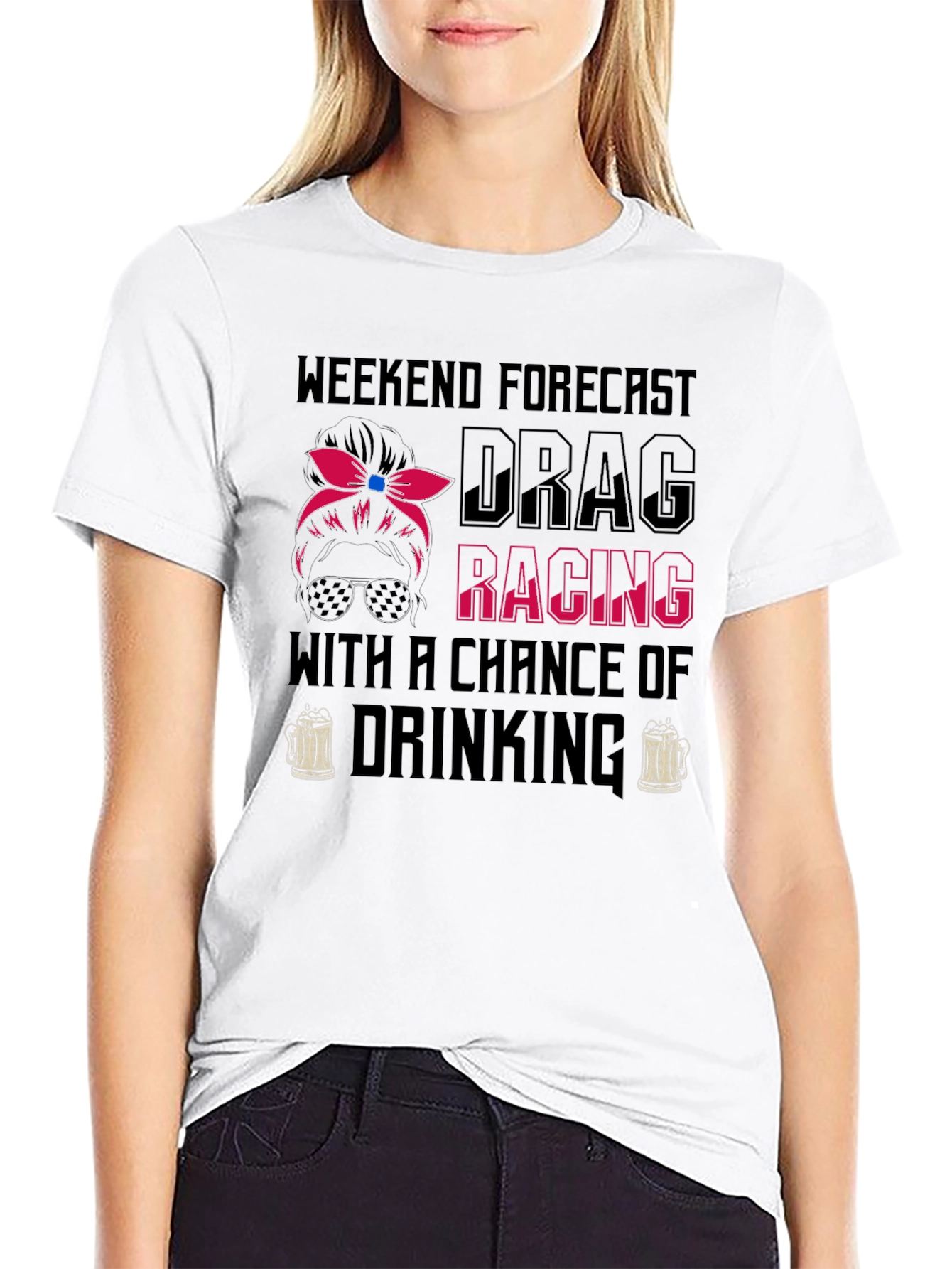 Drag Racing & Drinking T-Shirt