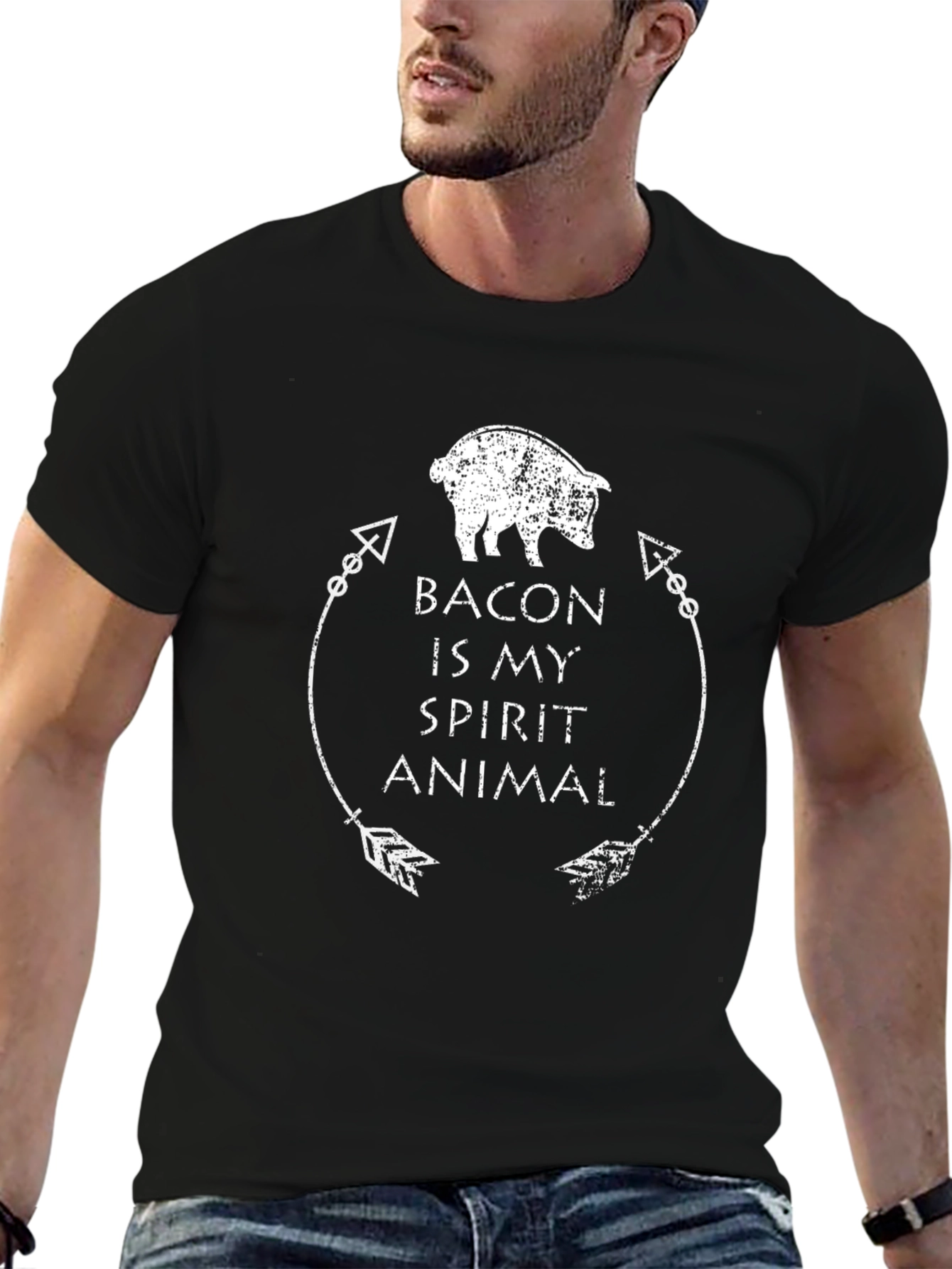 Bacon Spirit Animal Graphic Tee