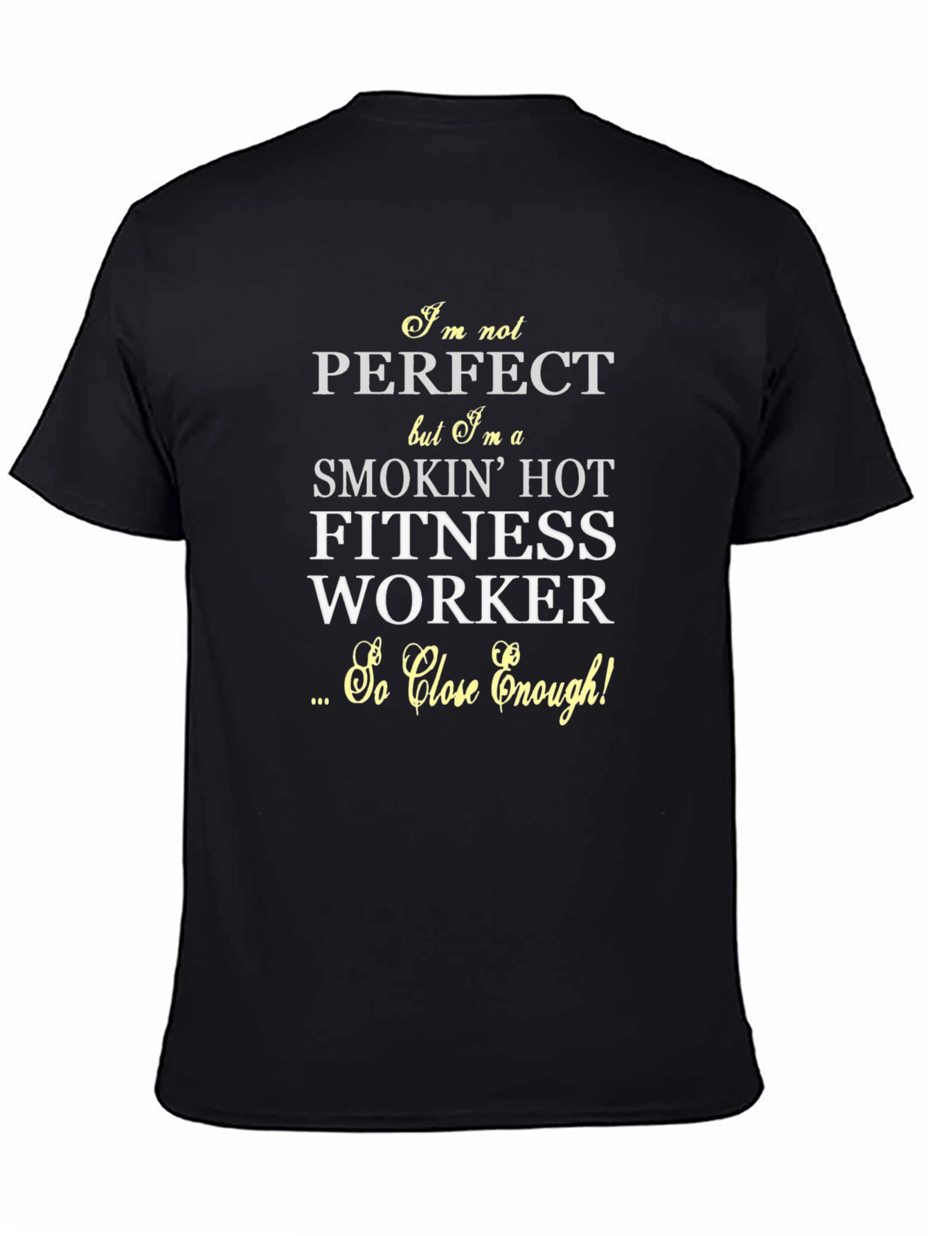 Smokin Hot Fitness Worker Graphic T-Shirt