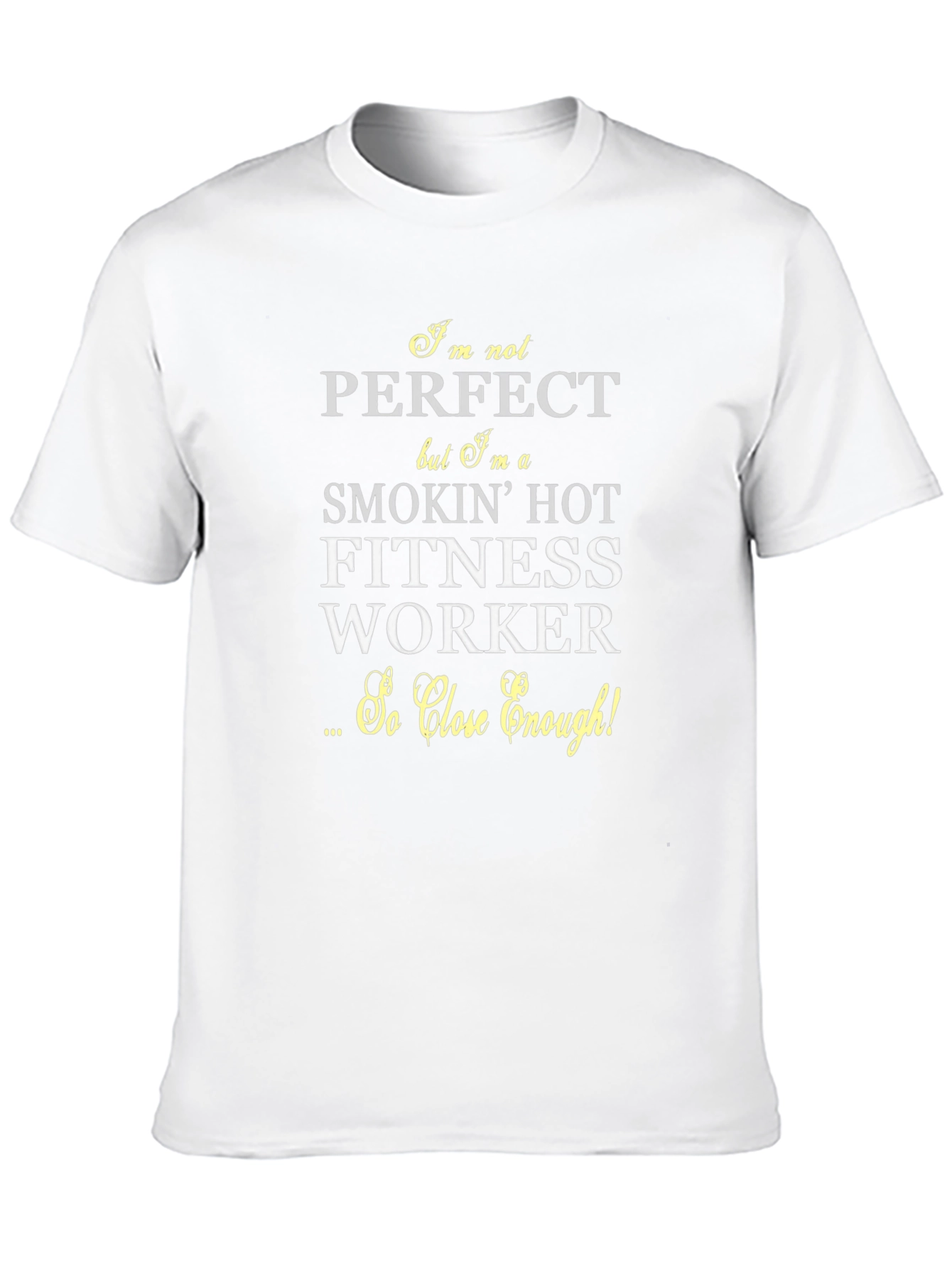 Smokin Hot Fitness Worker Graphic T-Shirt