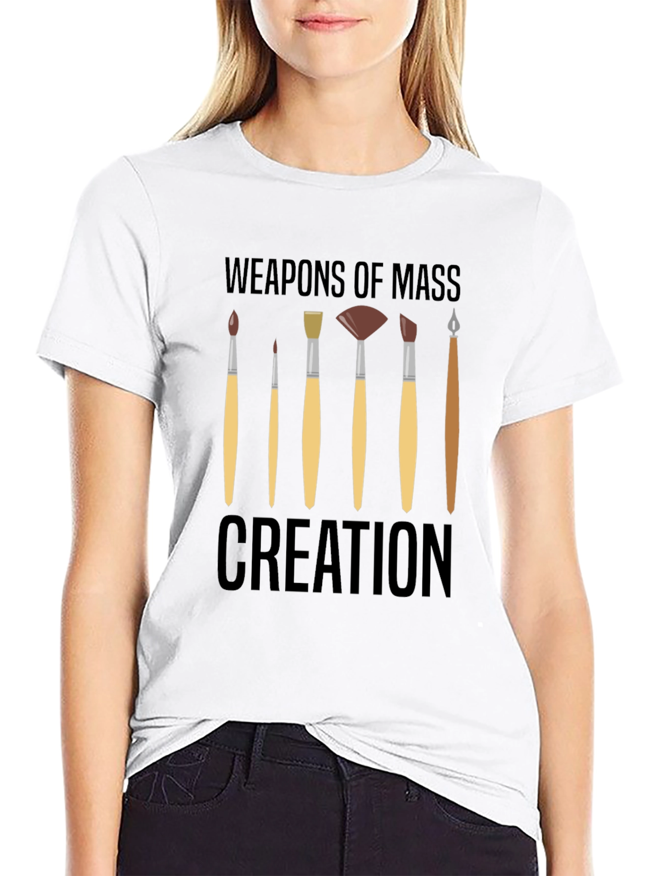 Weapons of Mass Creation Artist T-Shirt