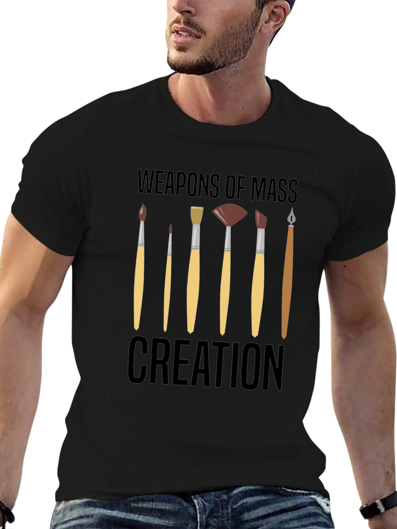 Weapons of Mass Creation Artist T-Shirt