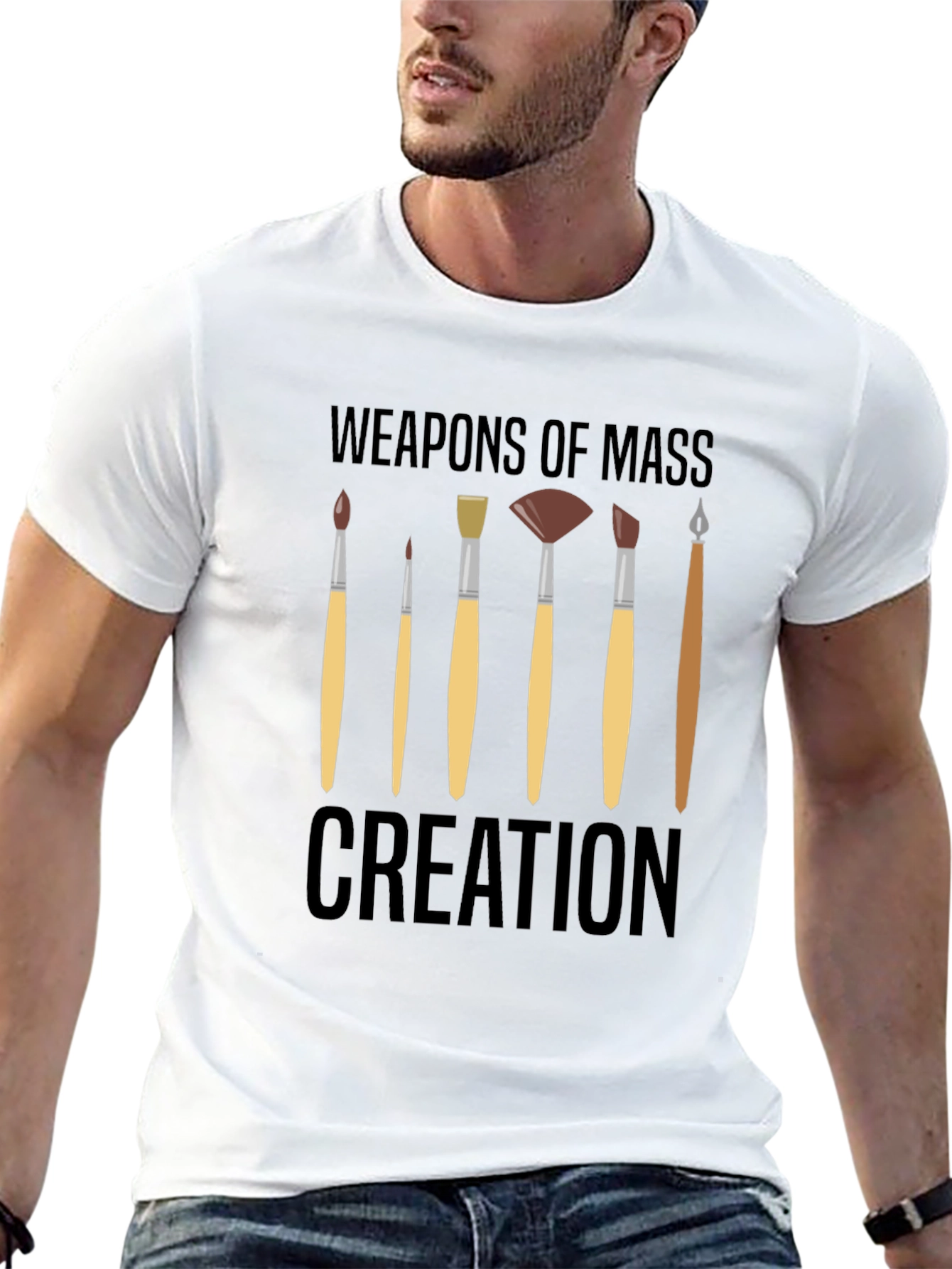 Weapons of Mass Creation Artist T-Shirt