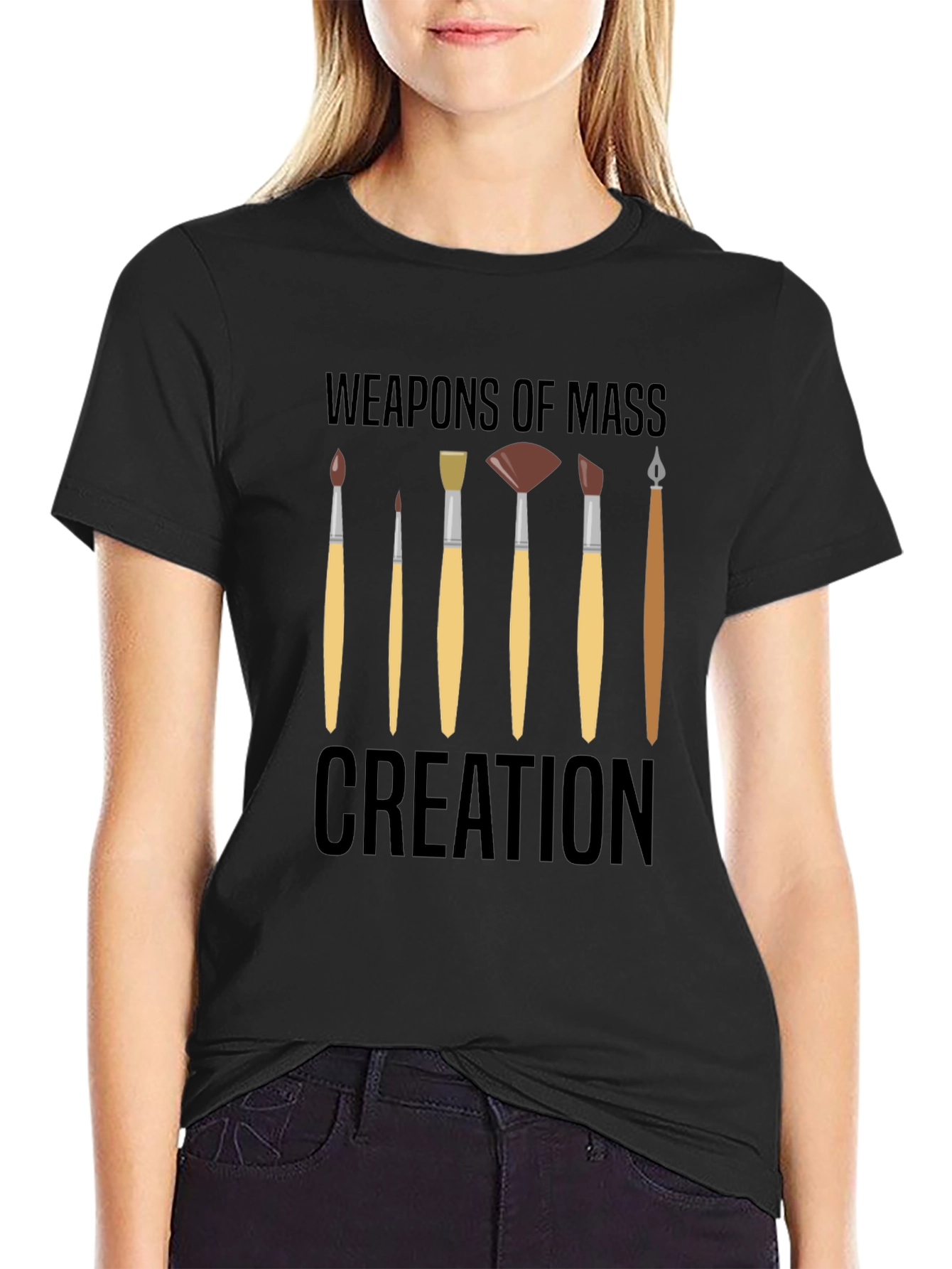 Weapons of Mass Creation Artist T-Shirt