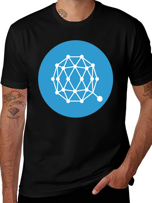 Geometric Design T-Shirt - Modern Art Tee