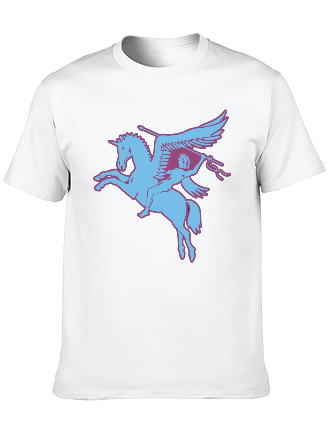 Pegasus Graphic Tee - Stylish Cotton Blend T-Shirt