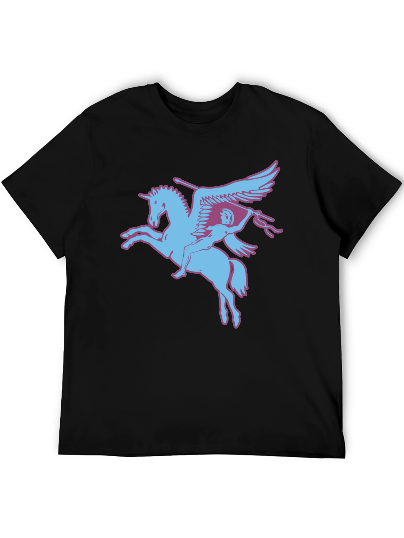 Pegasus Graphic Tee - Stylish Cotton Blend T-Shirt