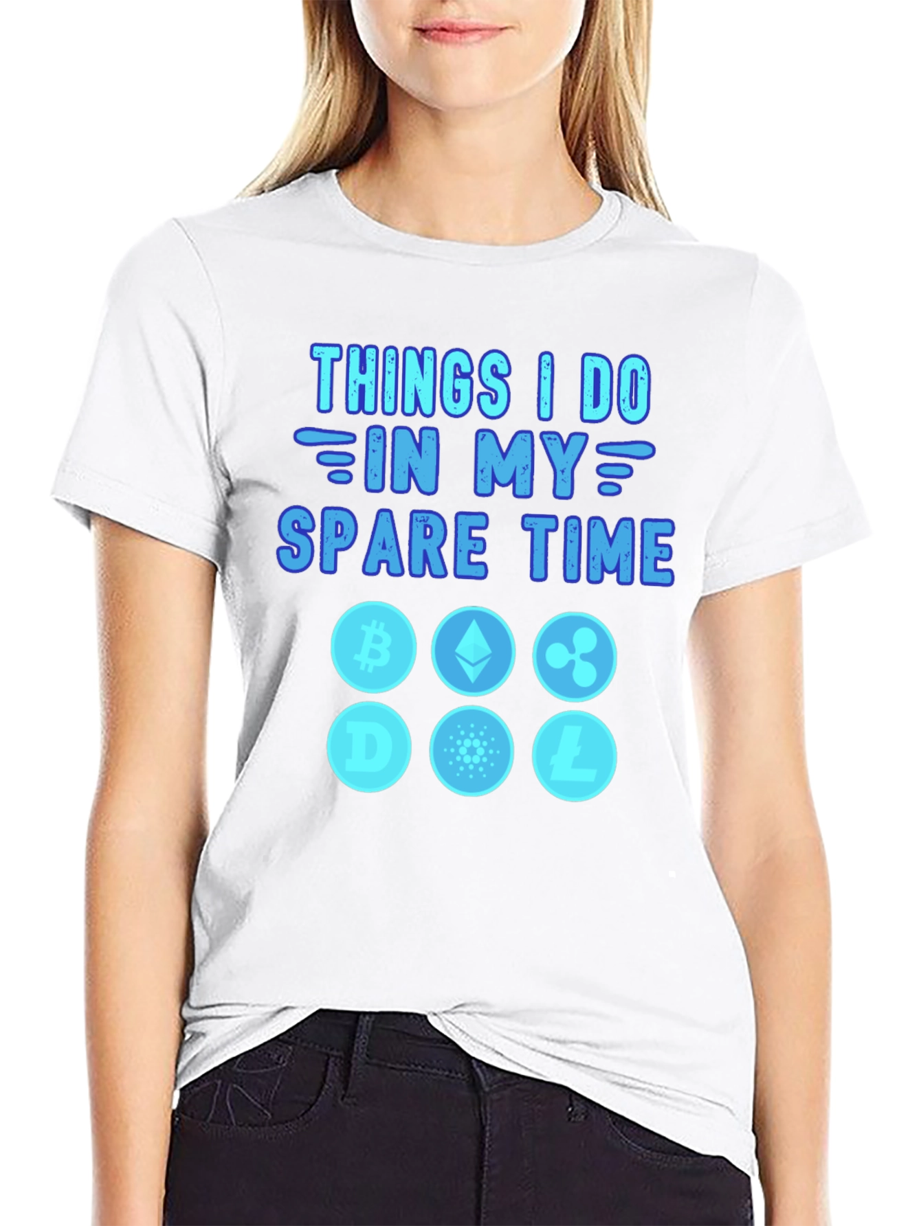Crypto T-Shirt: Things I Do In My Spare Time