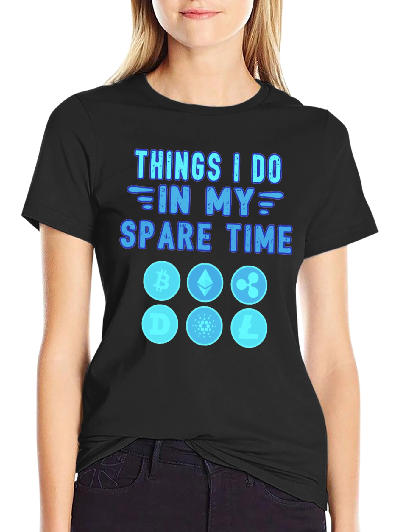 Crypto T-Shirt: Things I Do In My Spare Time