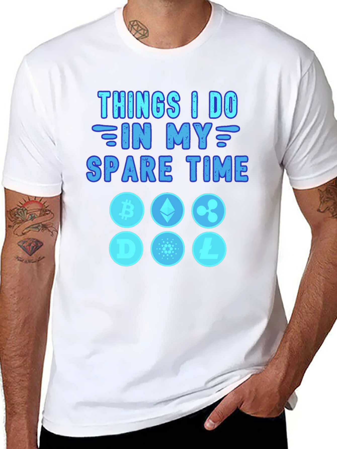 Crypto T-Shirt: Things I Do In My Spare Time