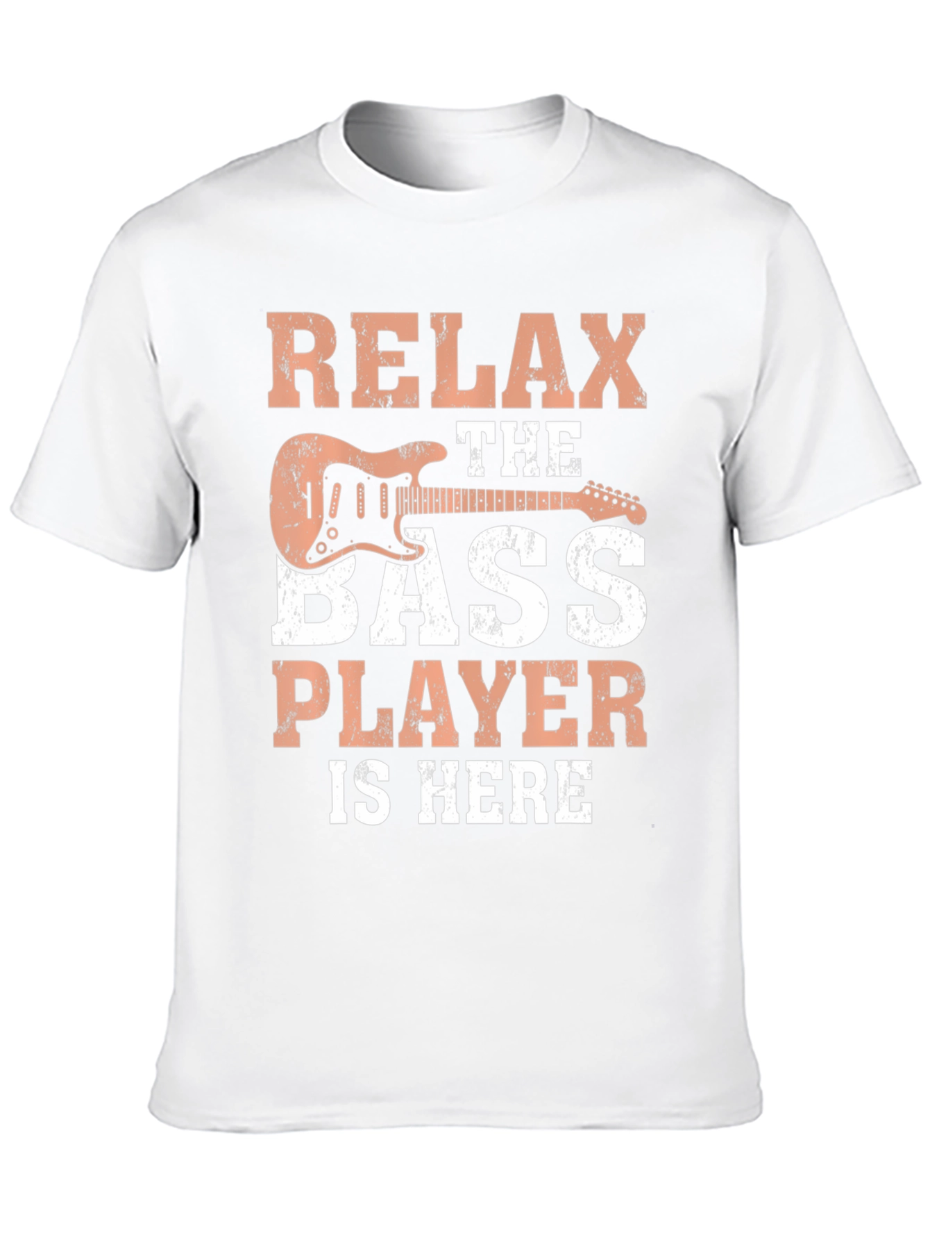Relax Bass Player T-Shirt - Musician Tee