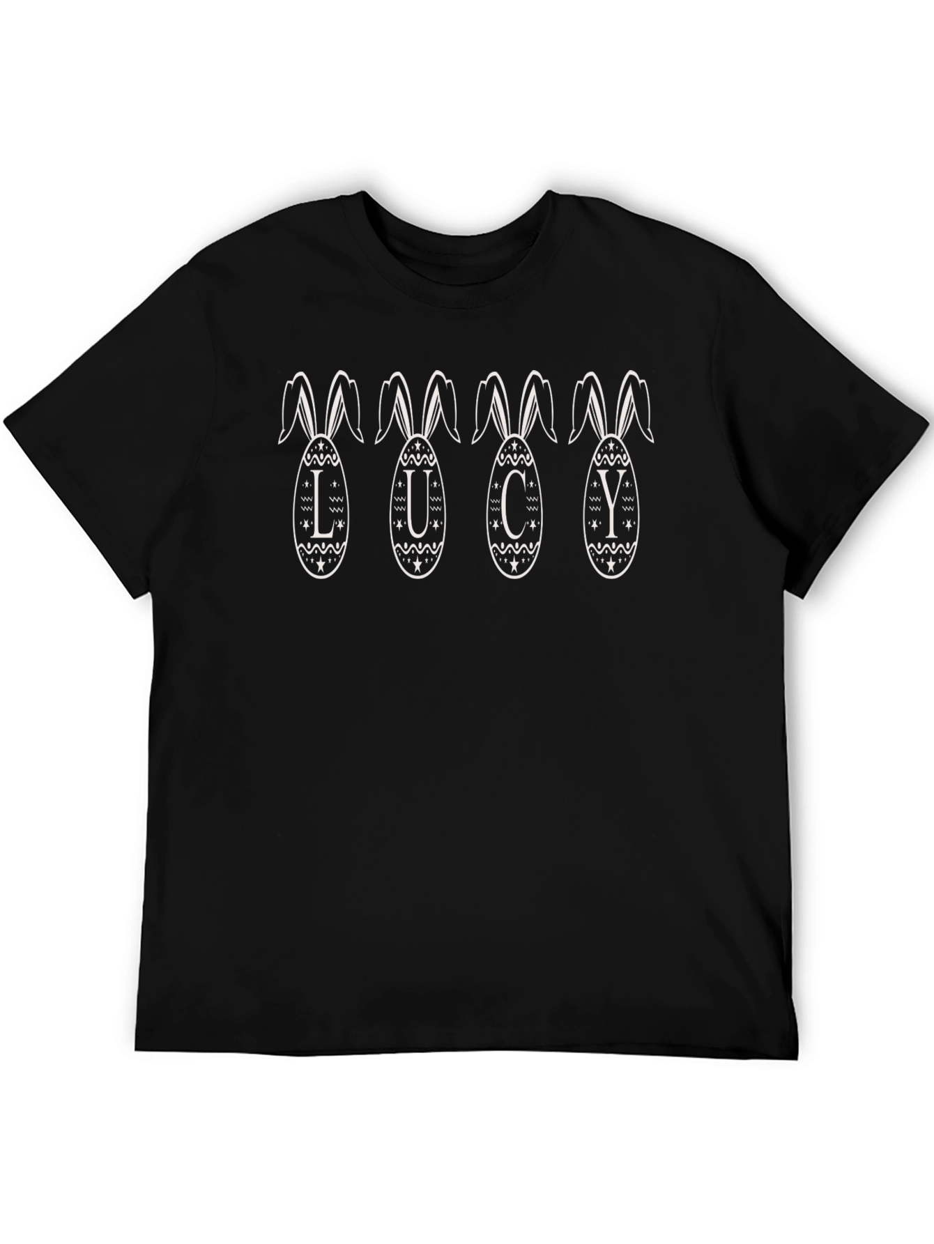 Lucy Easter Bunny Egg Personalized T-Shirt