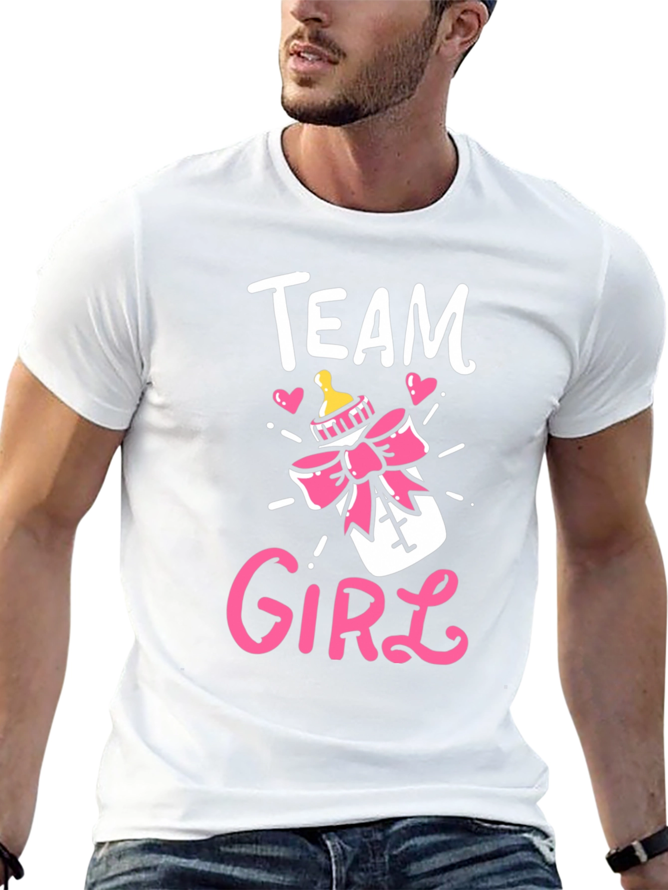 Team Girl Gender Reveal T-Shirt