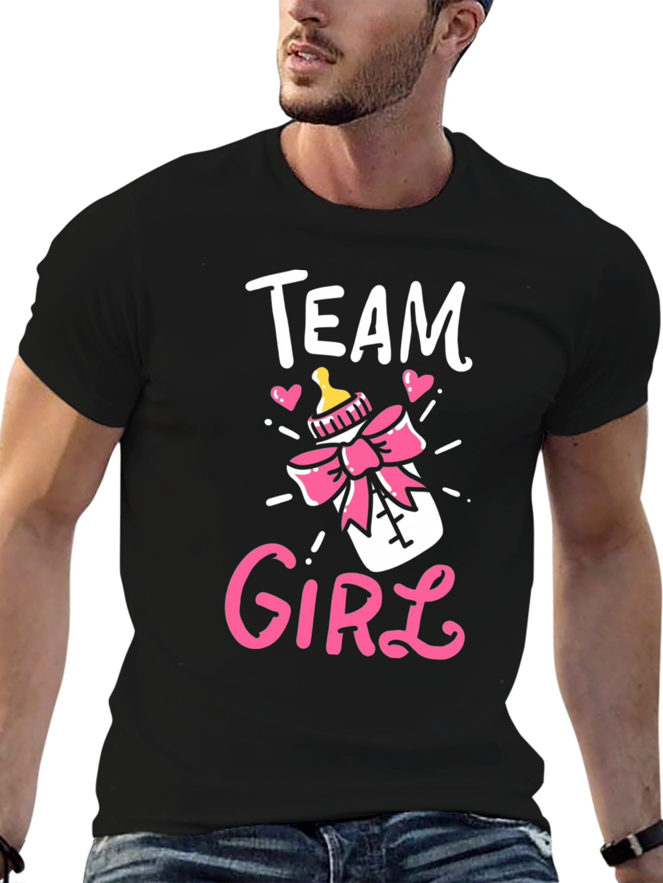 Team Girl Gender Reveal T-Shirt