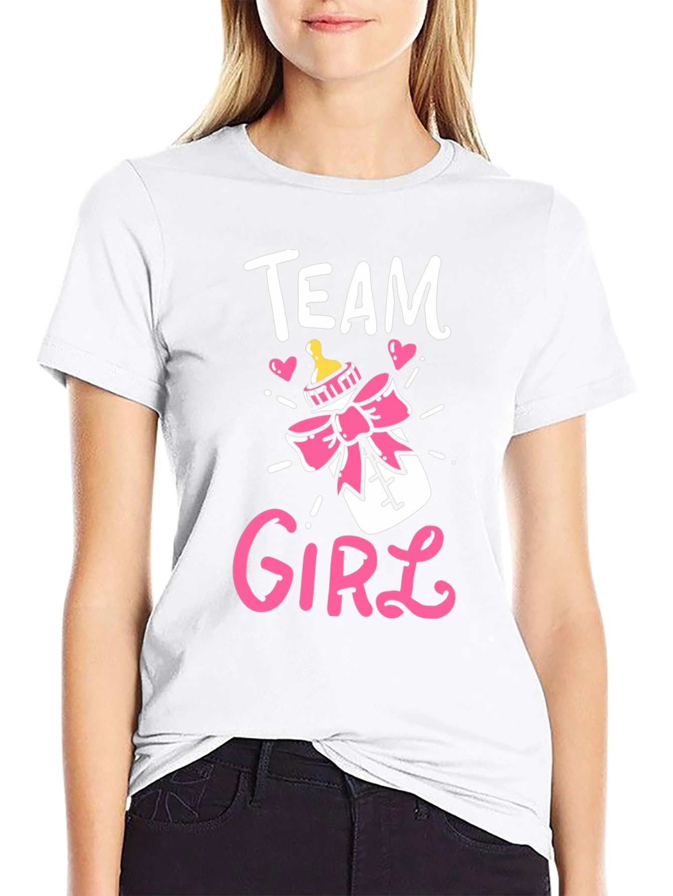 Team Girl Gender Reveal T-Shirt