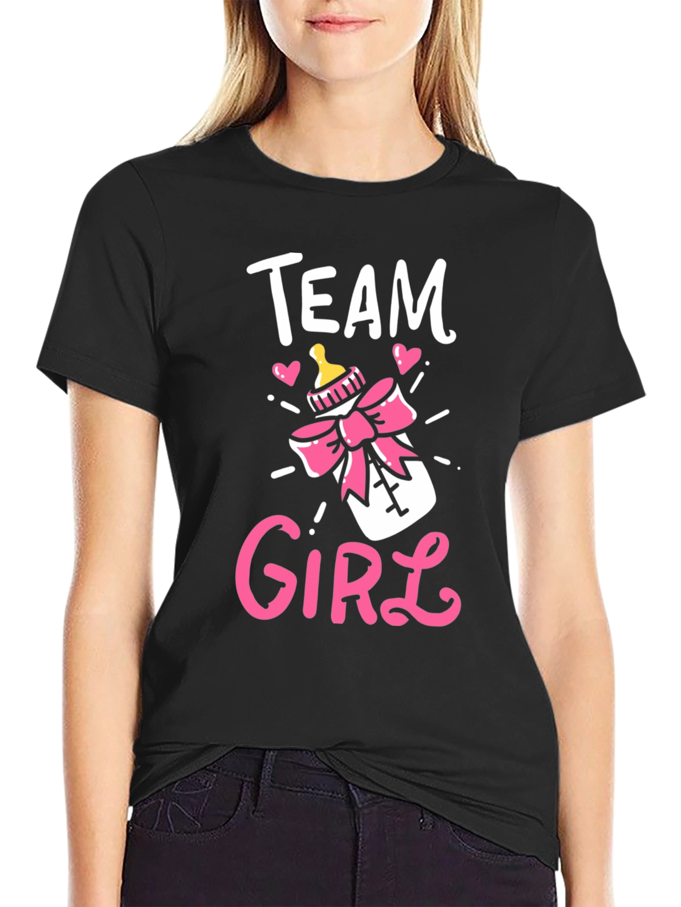 Team Girl Gender Reveal T-Shirt