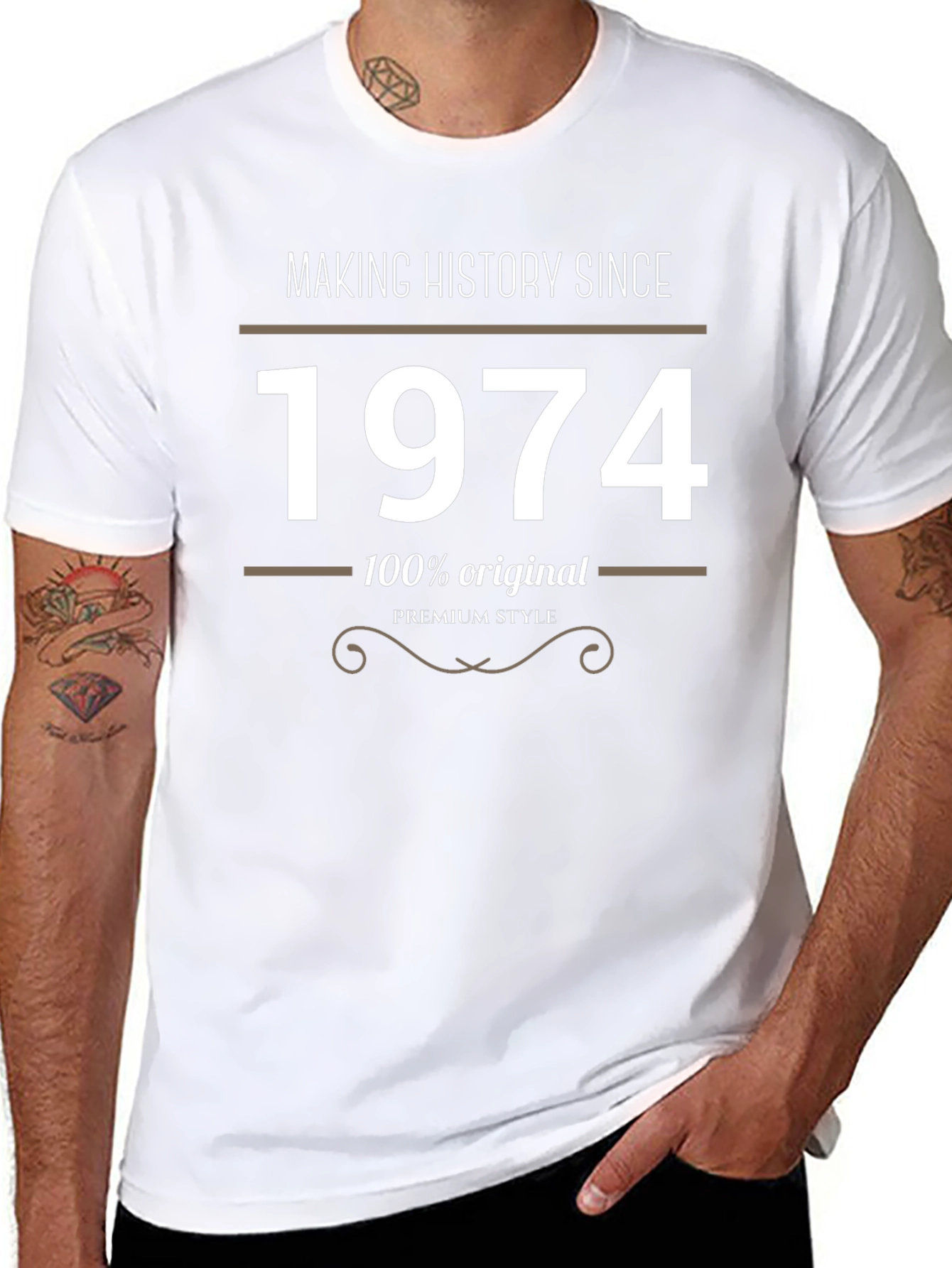 Making History Since 1974 Premium Style T-Shirt