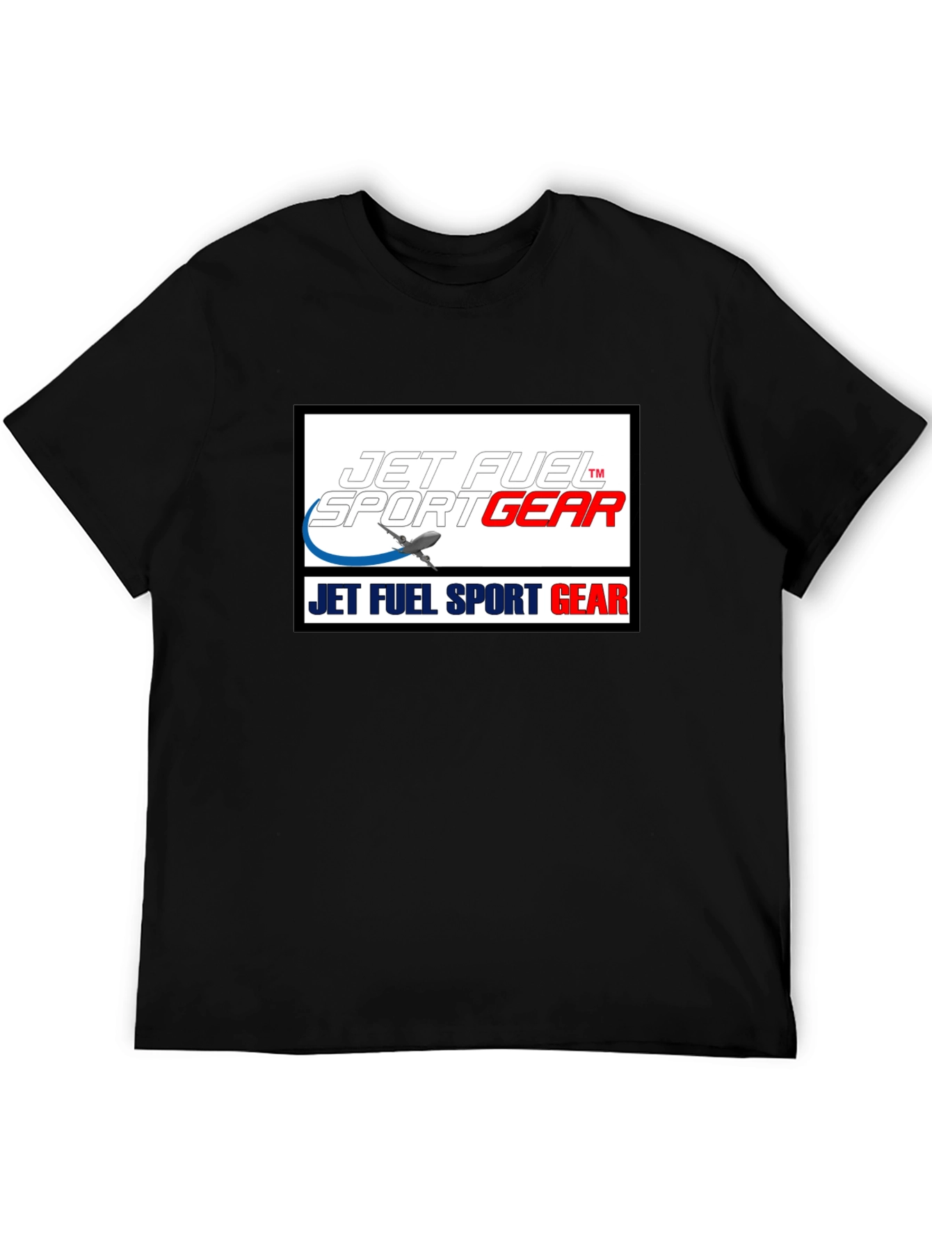 Jet Fuel Sport Gear Black T-Shirt