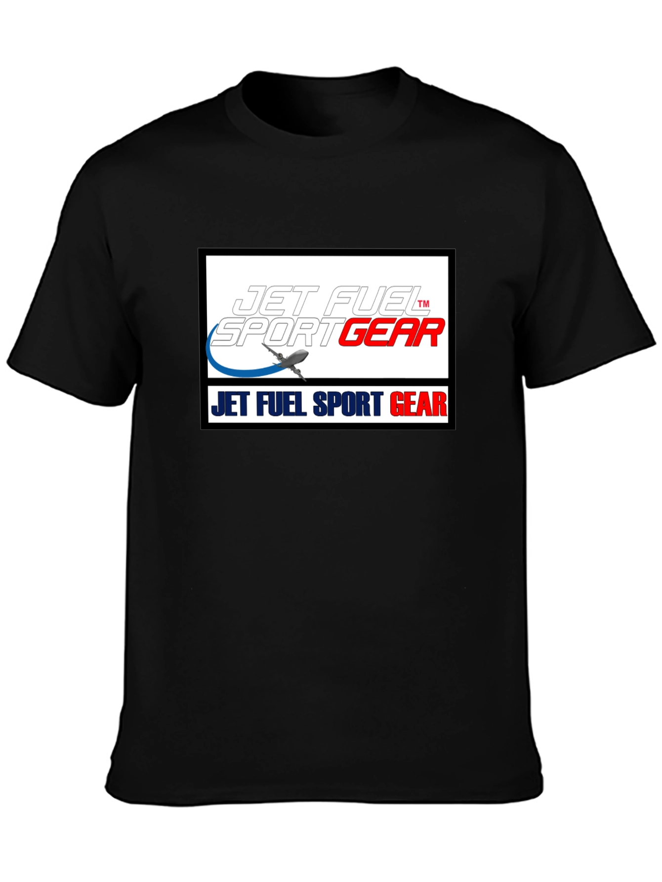 Jet Fuel Sport Gear Black T-Shirt