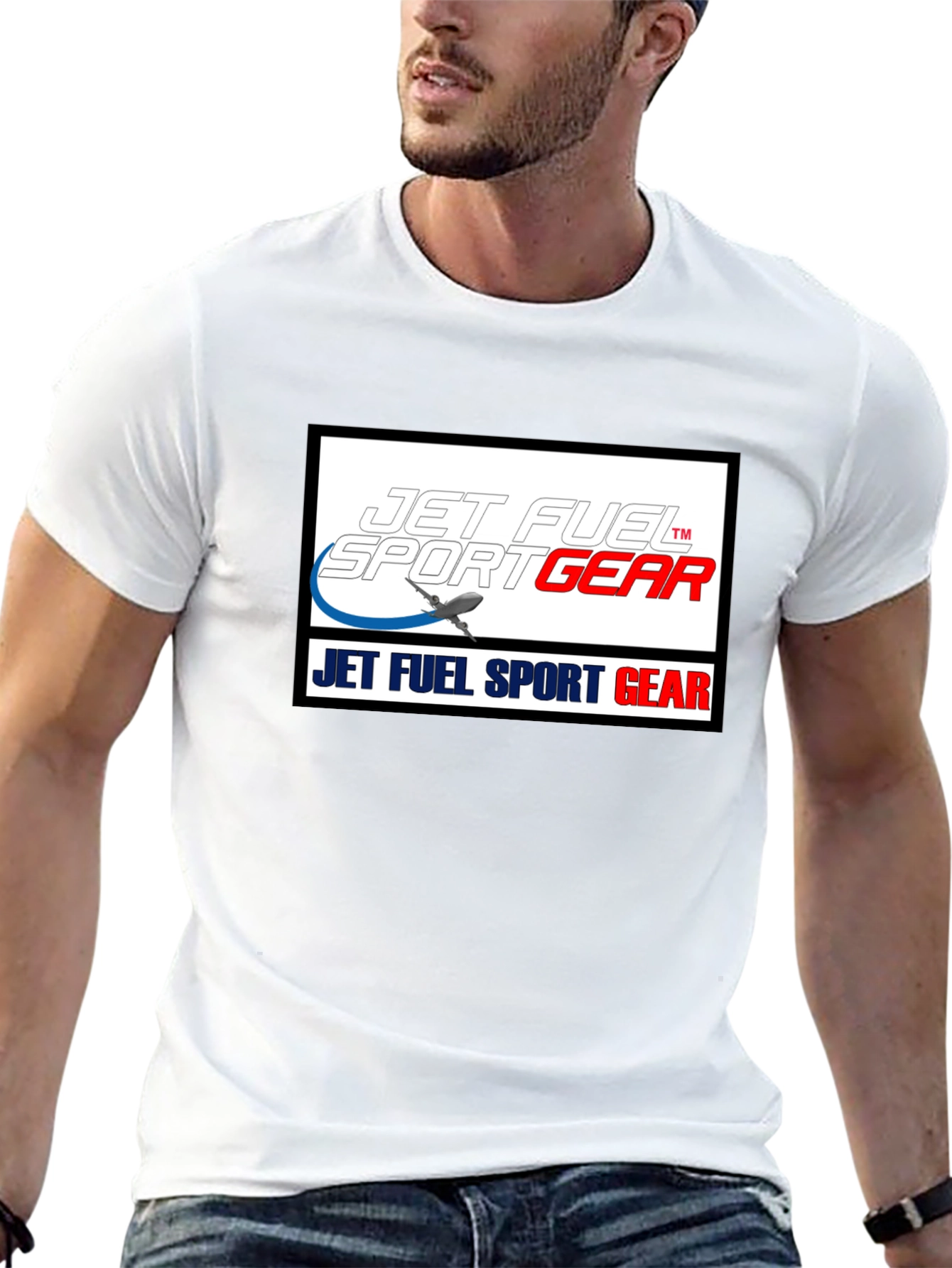 Jet Fuel Sport Gear Black T-Shirt