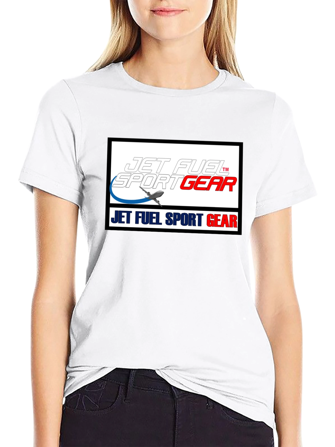 Jet Fuel Sport Gear Black T-Shirt