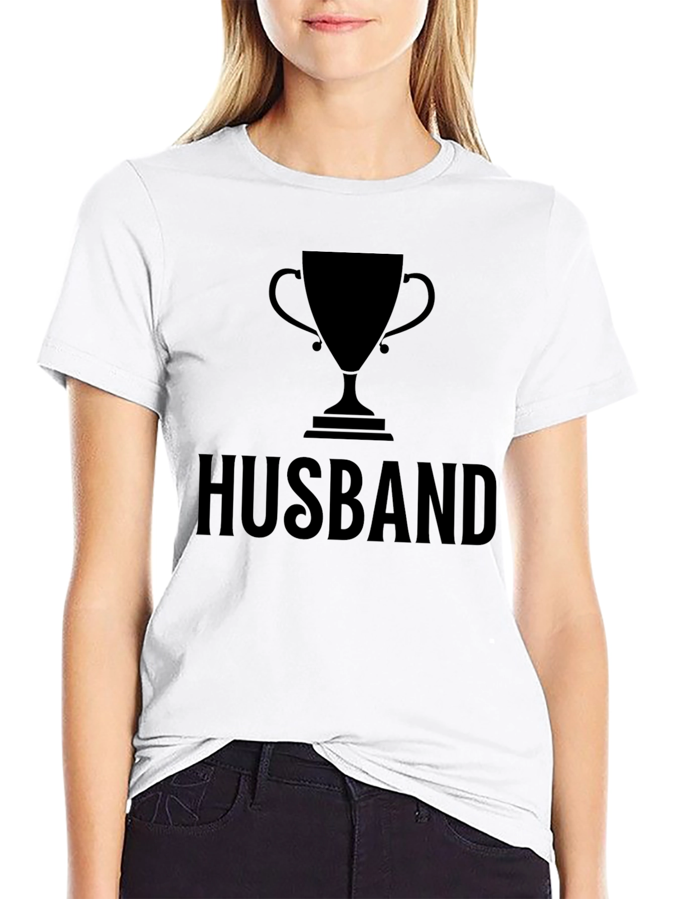 Husband Trophy Graphic Tee - Best Husband Ever Shirt
