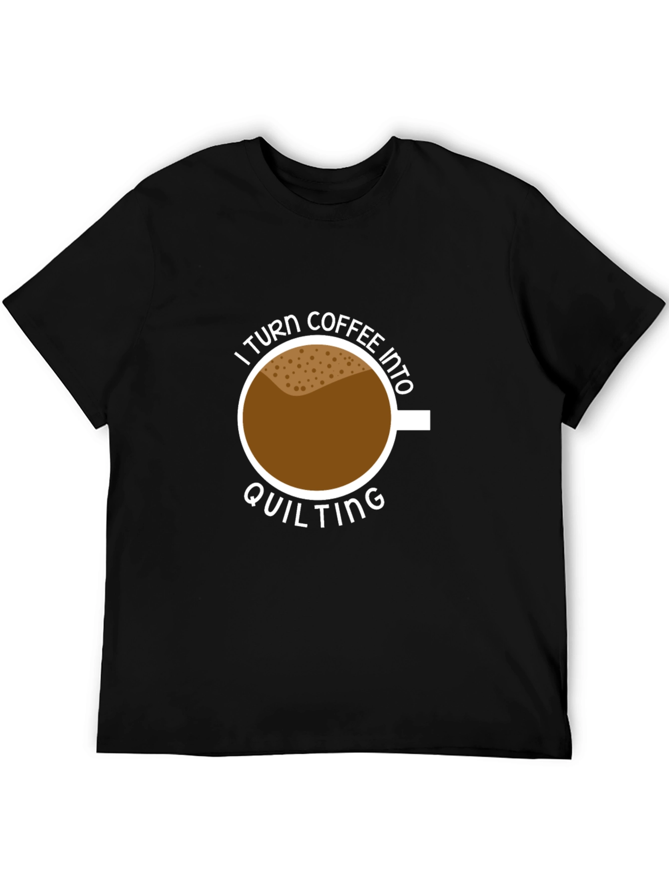 Coffee Into Quilting Graphic Tee