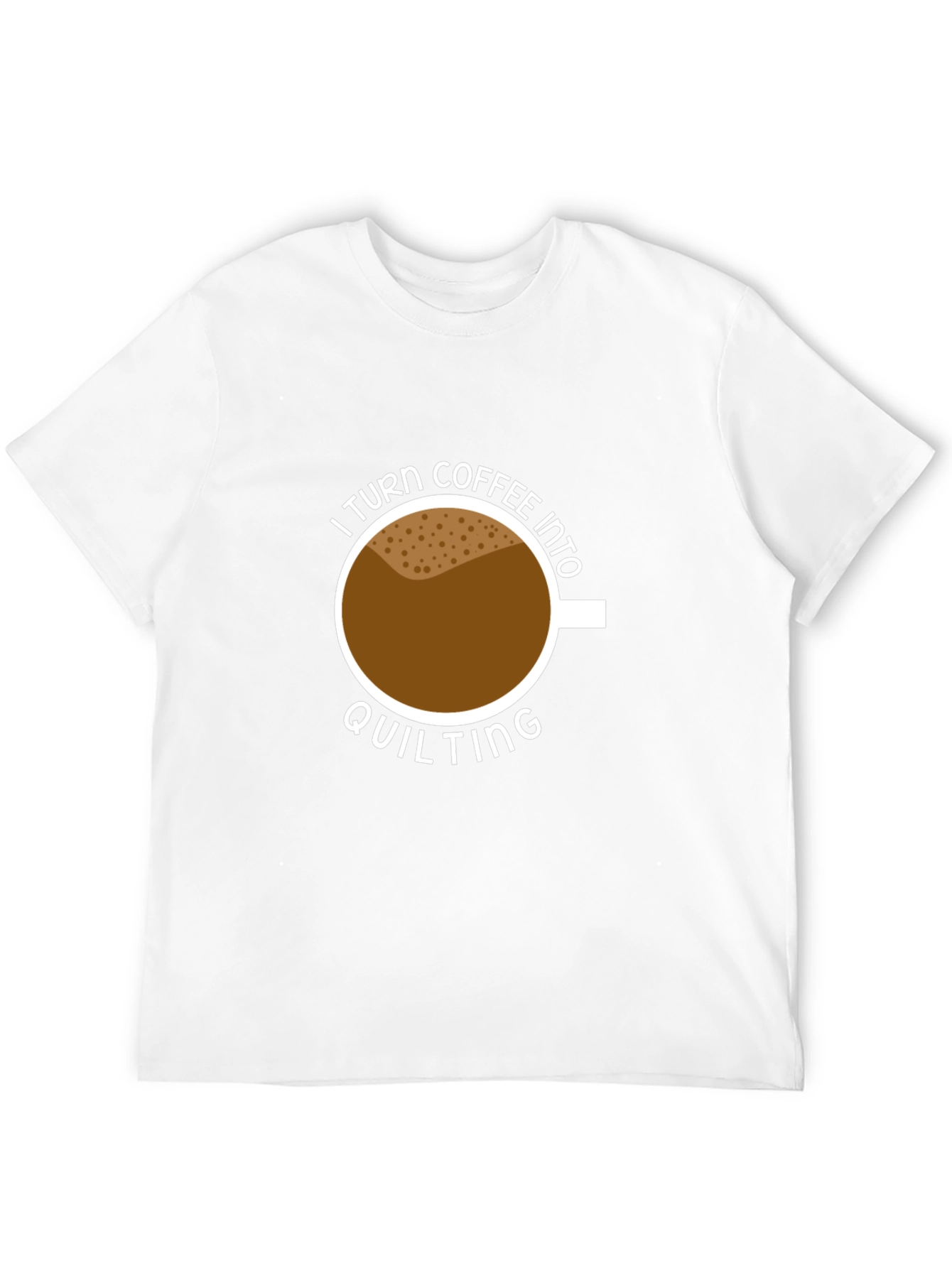 Coffee Into Quilting Graphic Tee