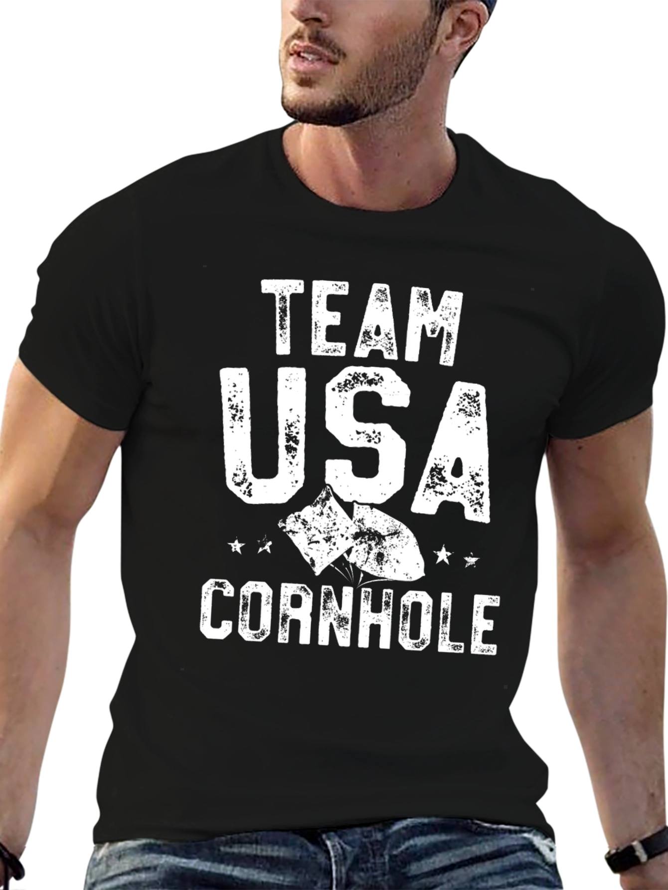 Team USA Cornhole T-Shirt