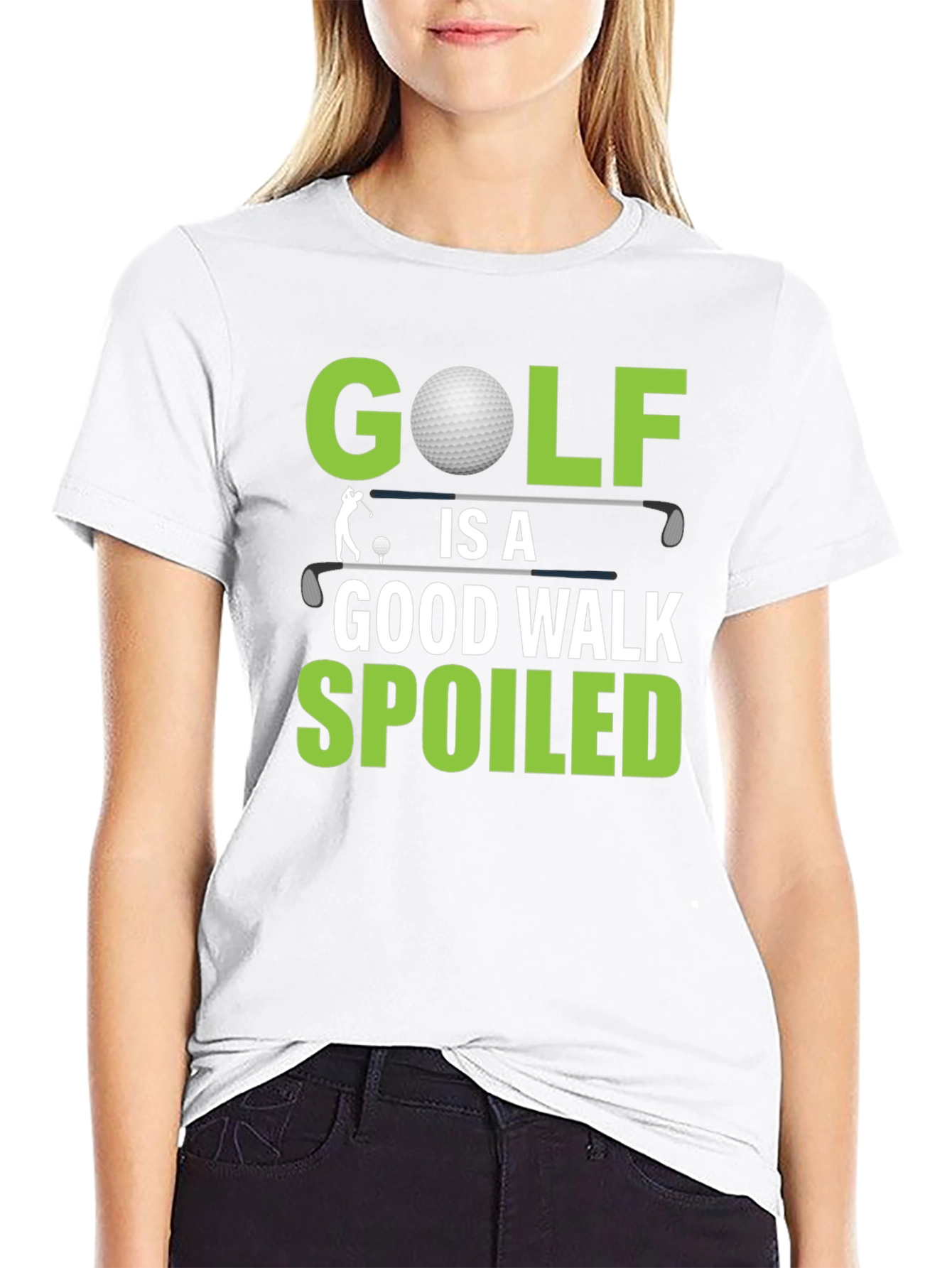 Golf is a Good Walk Spoiled Funny T-Shirt