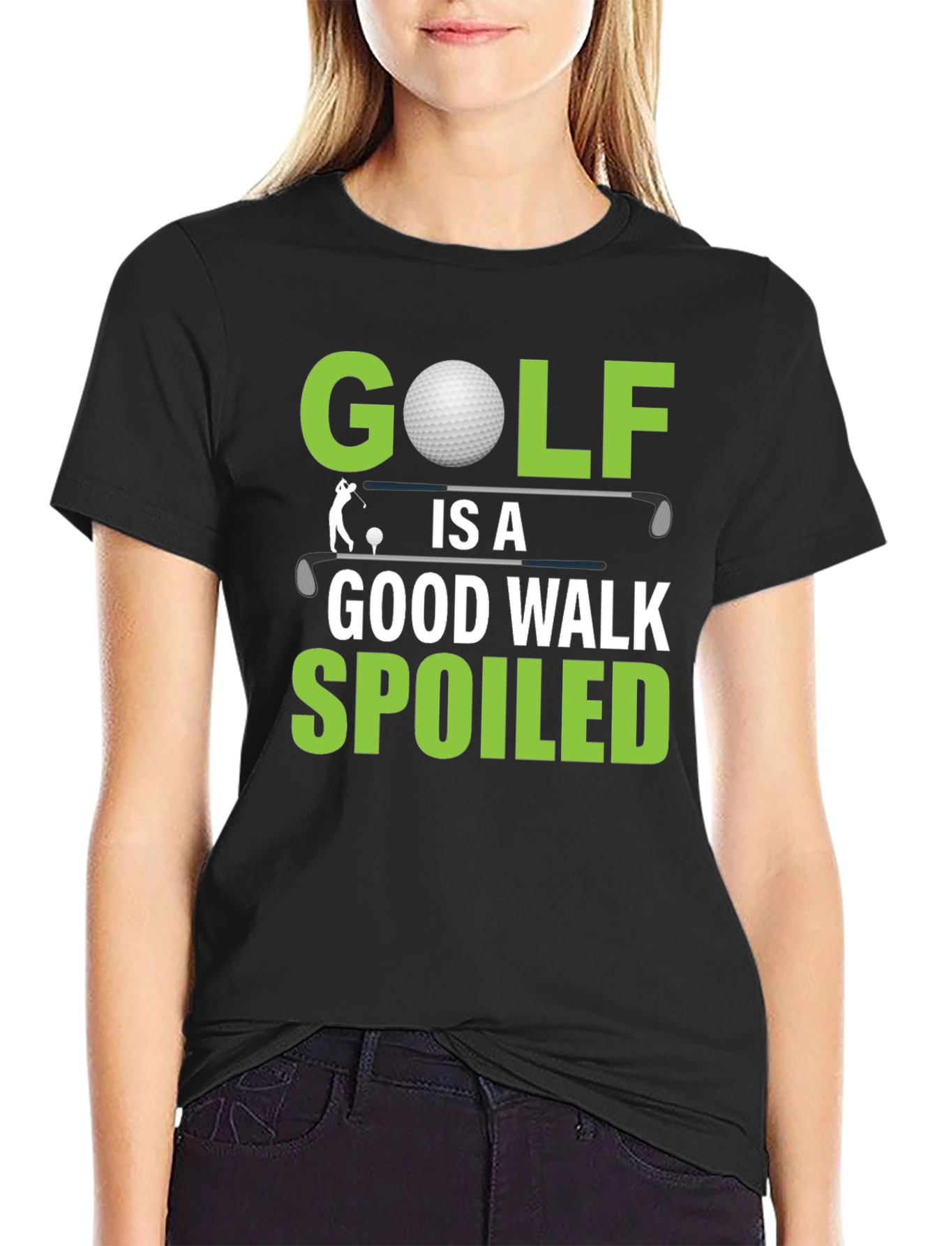 Golf is a Good Walk Spoiled Funny T-Shirt