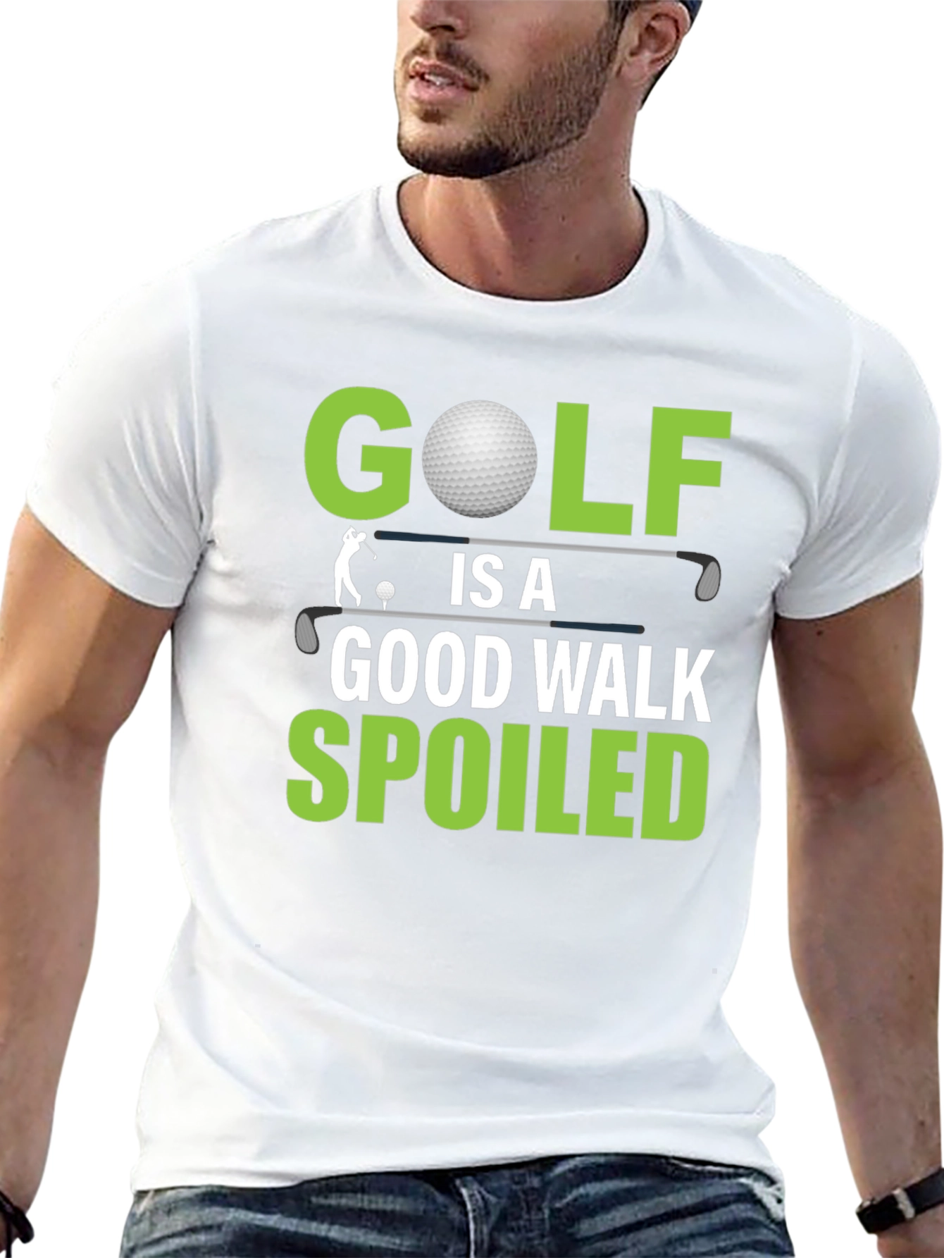 Golf is a Good Walk Spoiled Funny T-Shirt