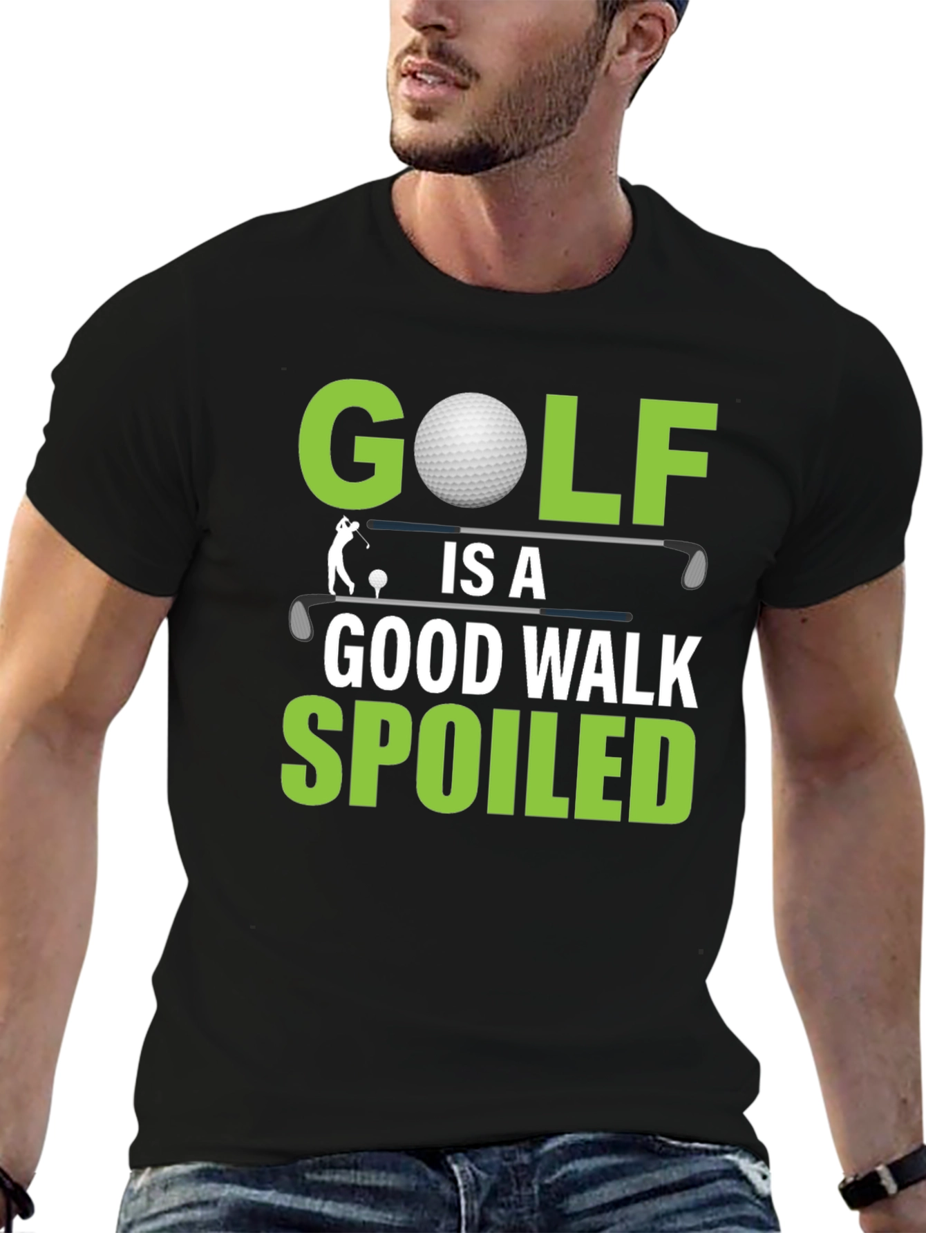 Golf is a Good Walk Spoiled Funny T-Shirt