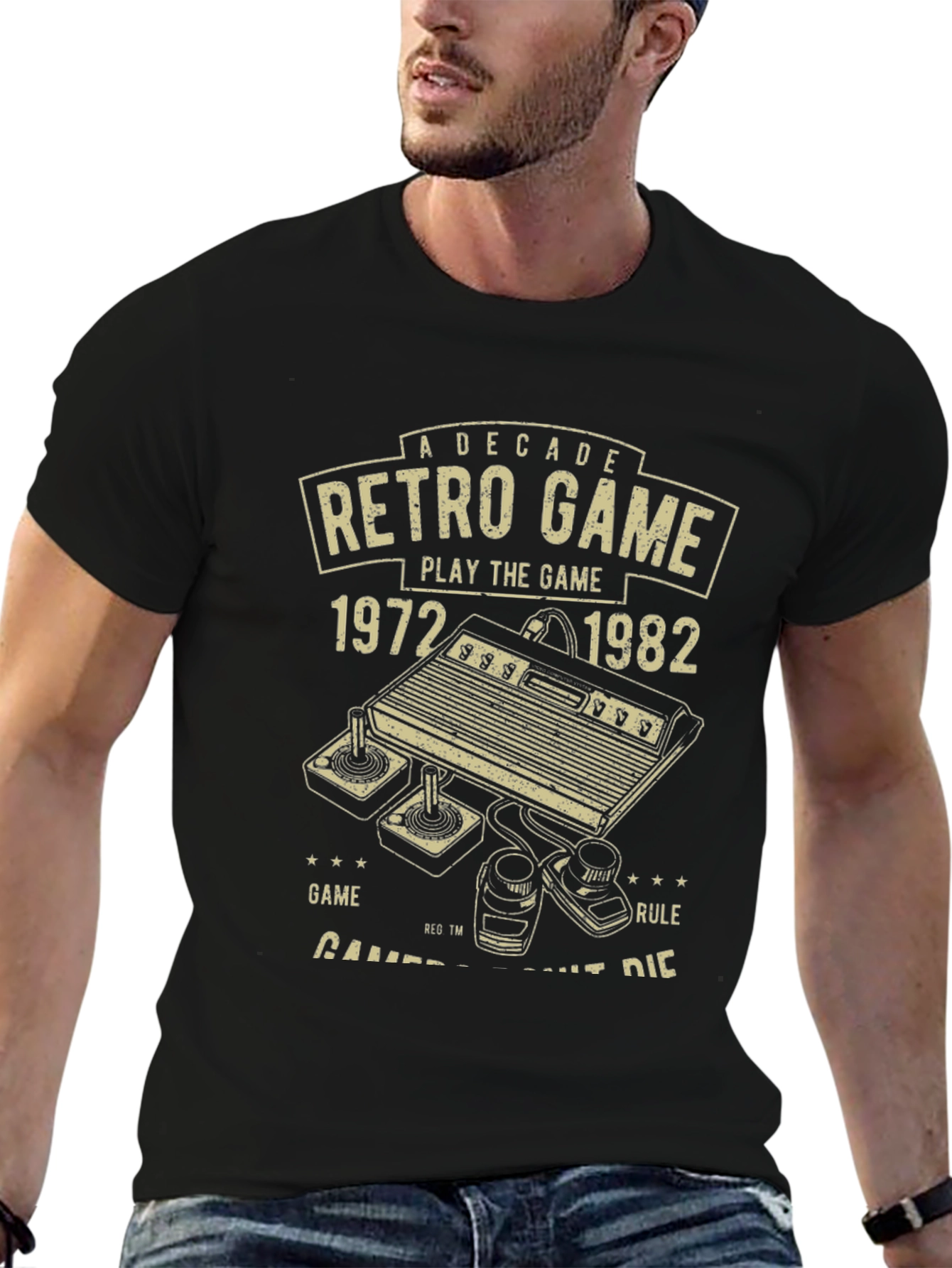 Retro Game T-Shirt - Classic Console Design